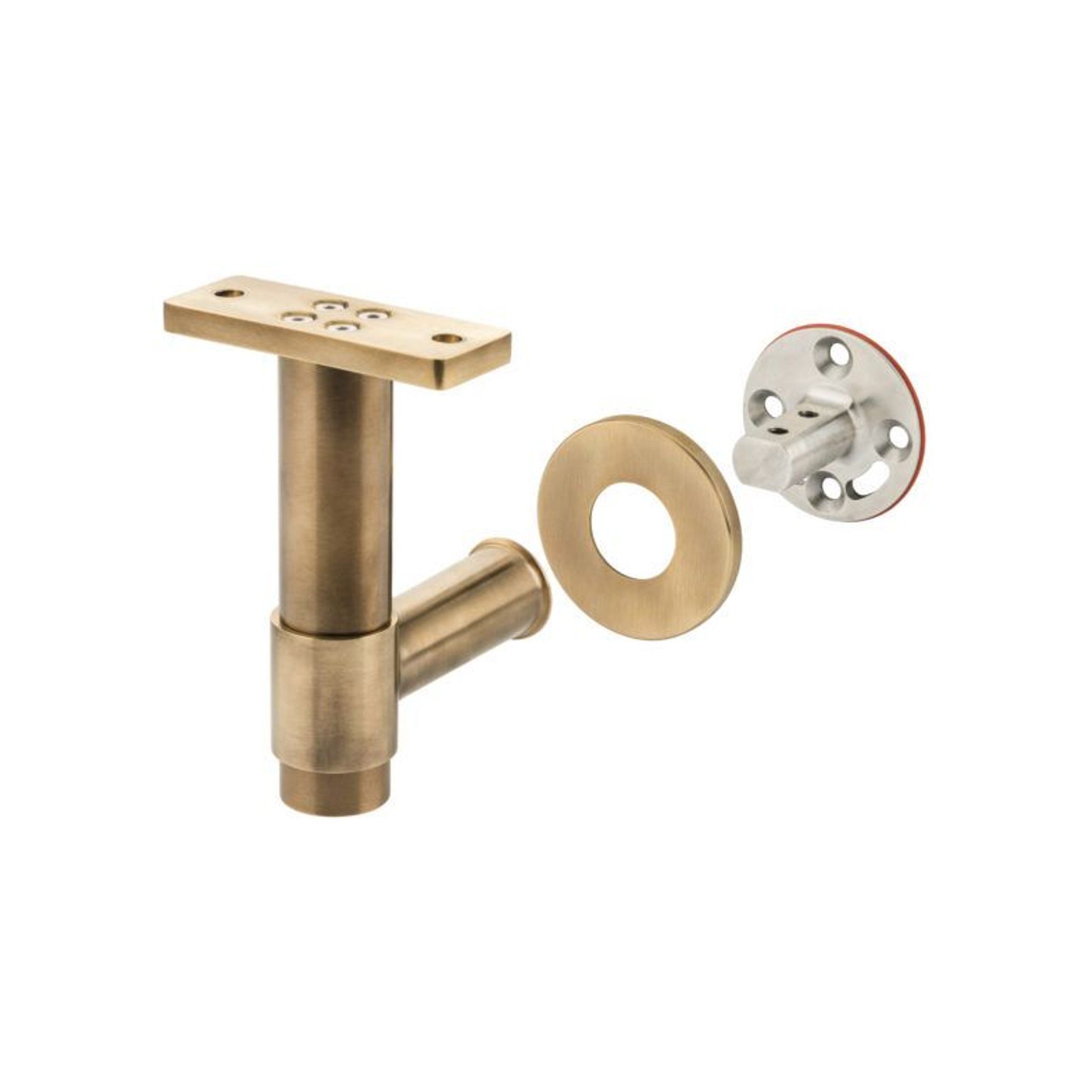Joseph Giles - Montgomery Solid Brass Handrail Bracket