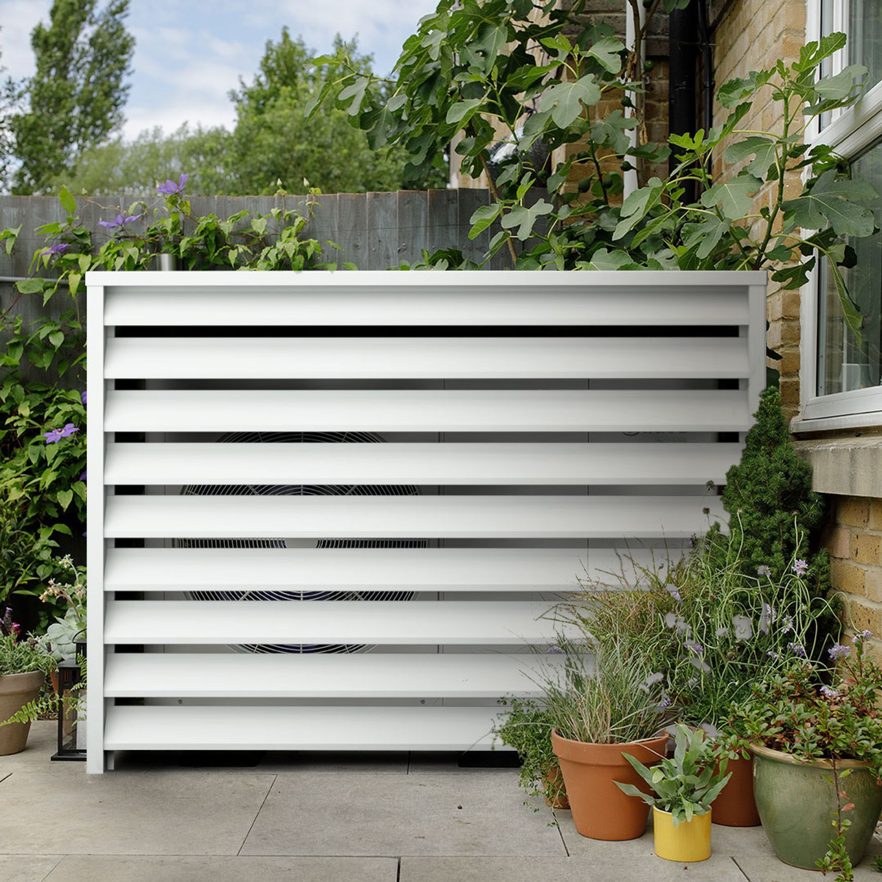 ScreenPro Aluminium Heat Pump Covers