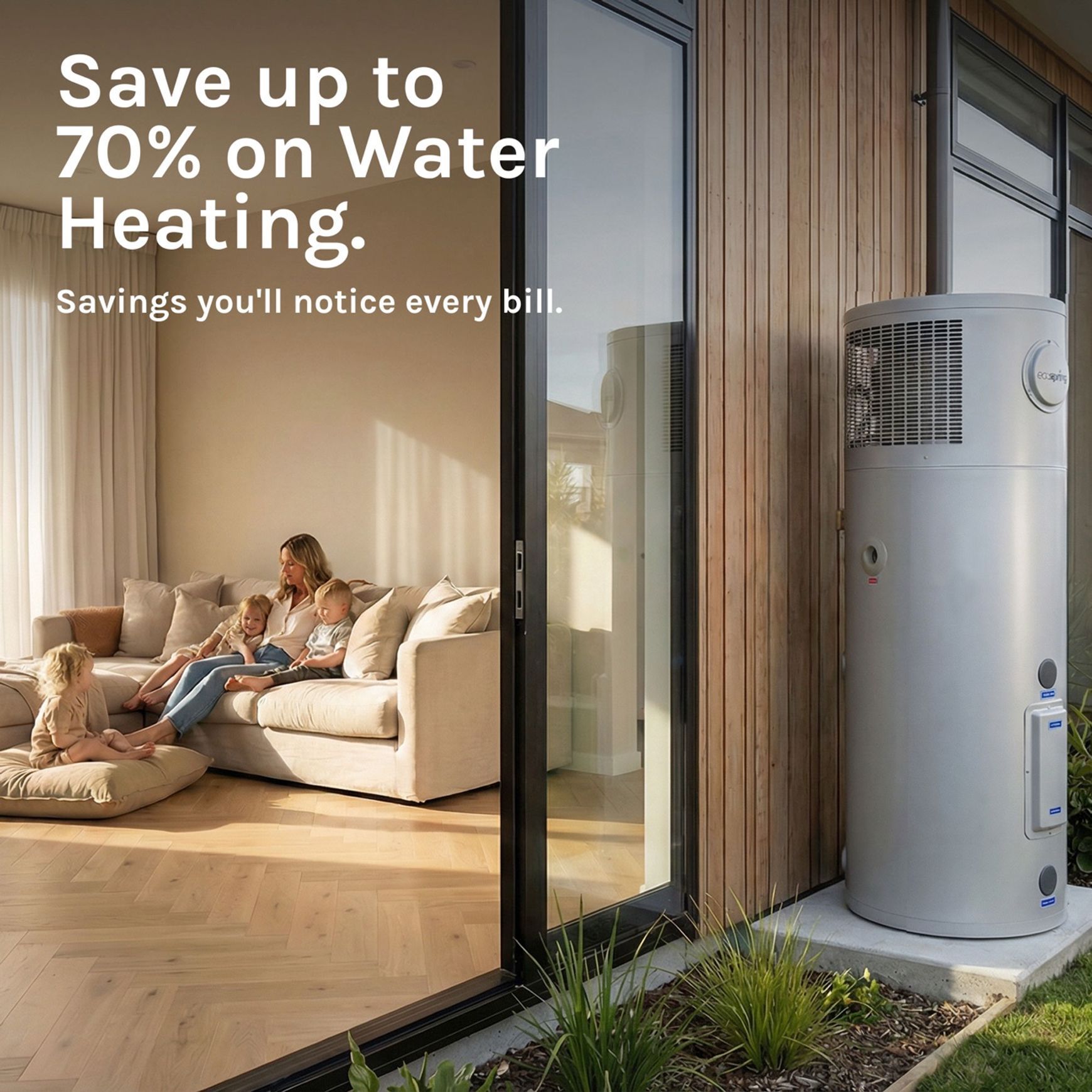Heat Pump Hot Water Cylinders ECOS200
