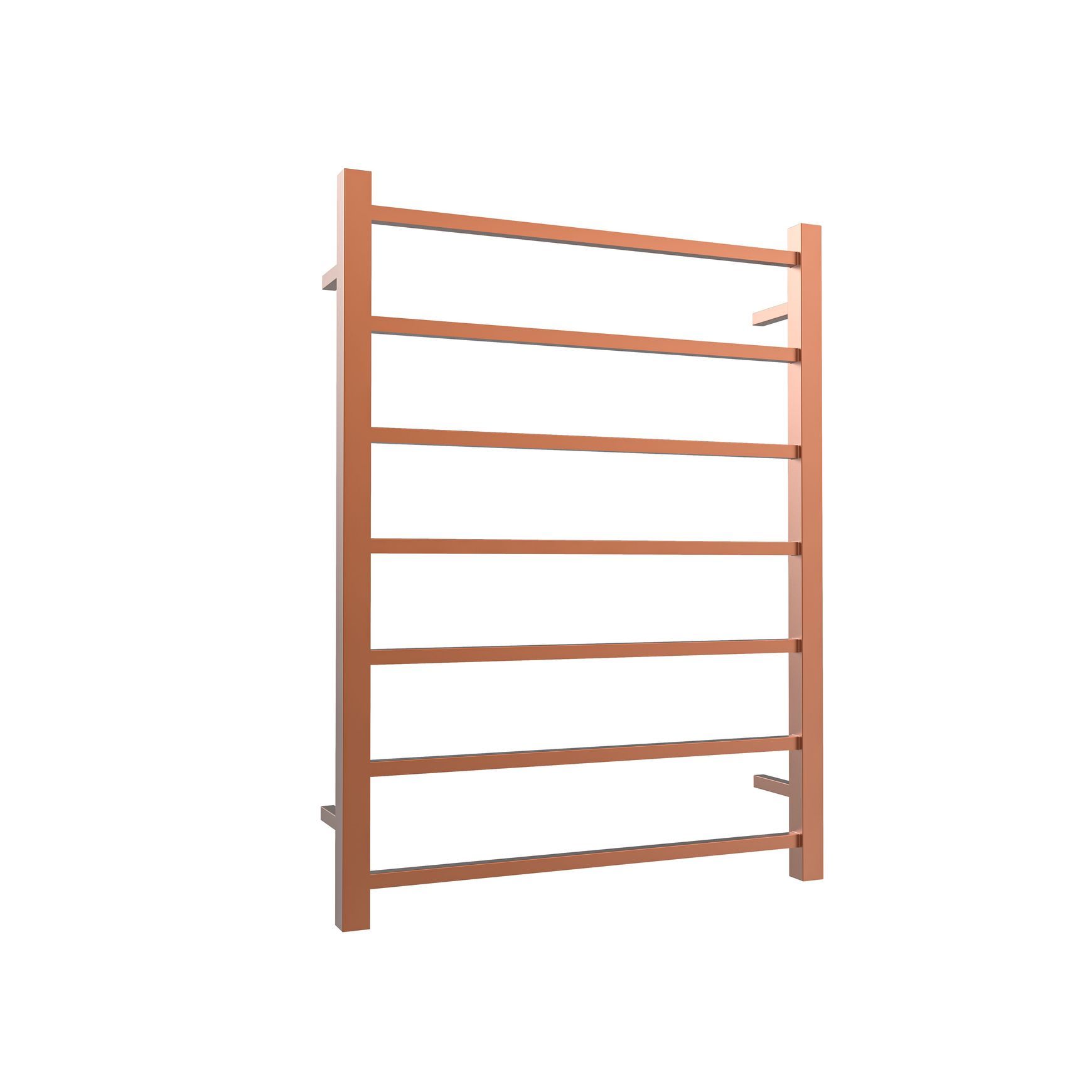 Quadro 7-Bar Heated Towel Rail - 600mm
