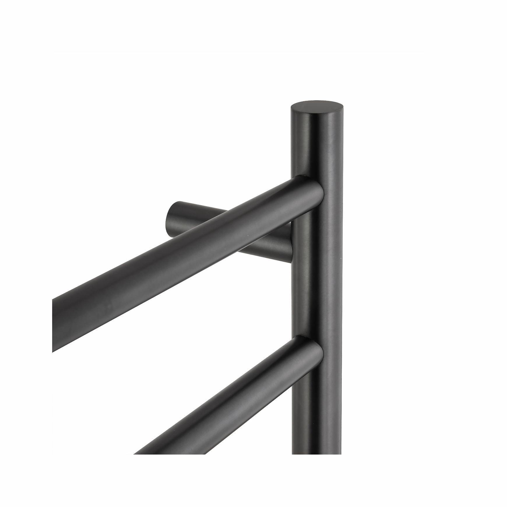 Round Electric Heated Towel Rack 4 Bars