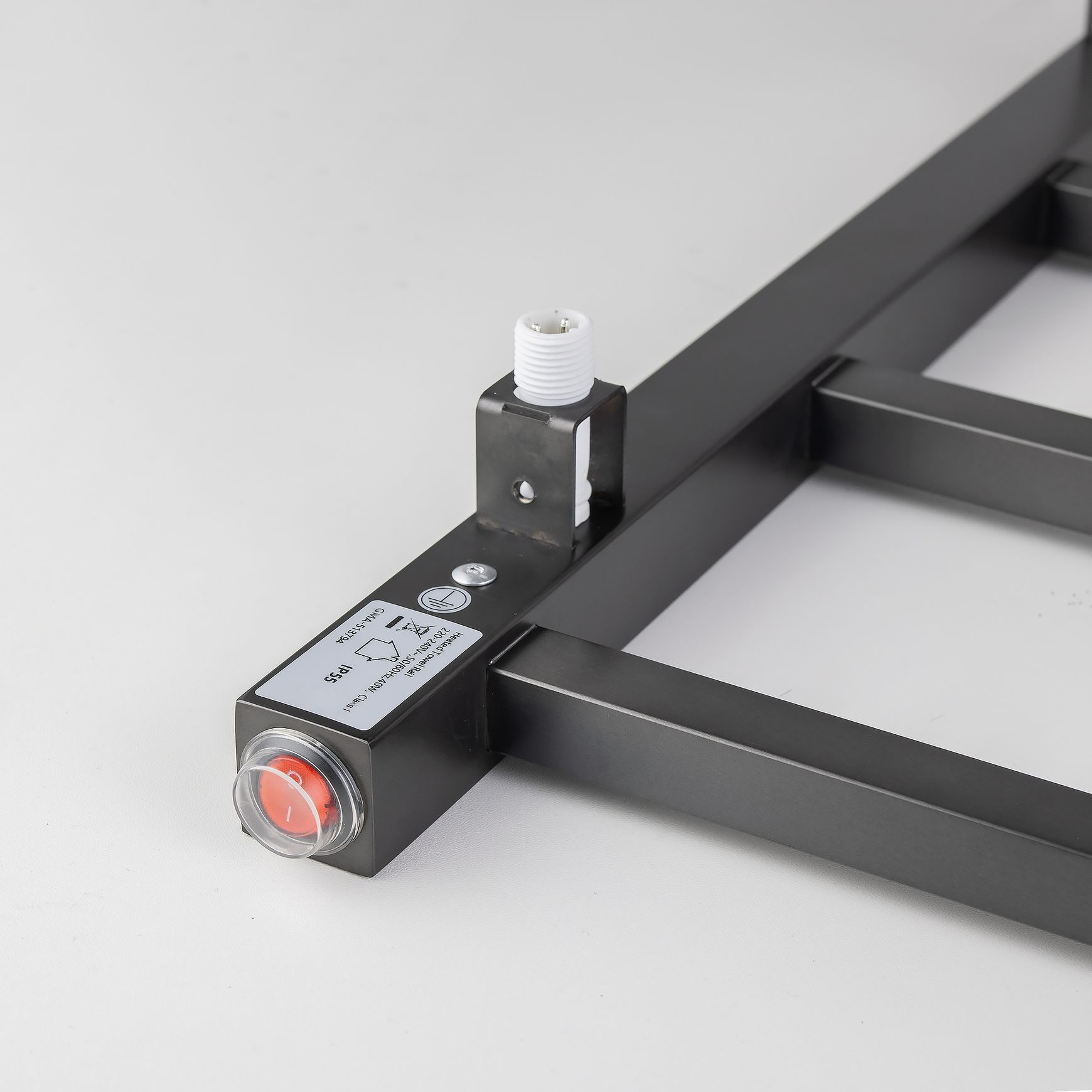 Square Electric Heated Towel Rack 6 Bars BUGM06.S.HTR