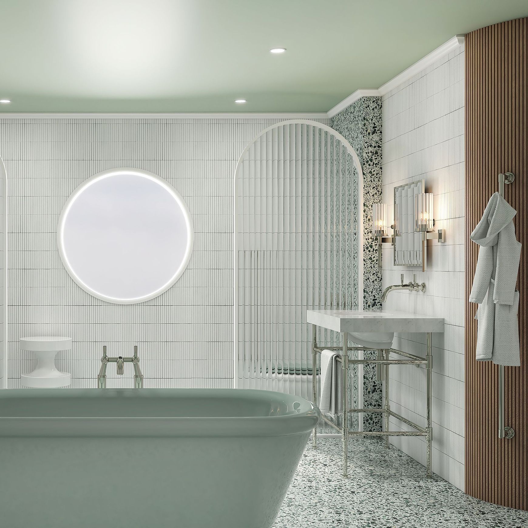 Vertical Robe Warmers | Heated Towel Rail