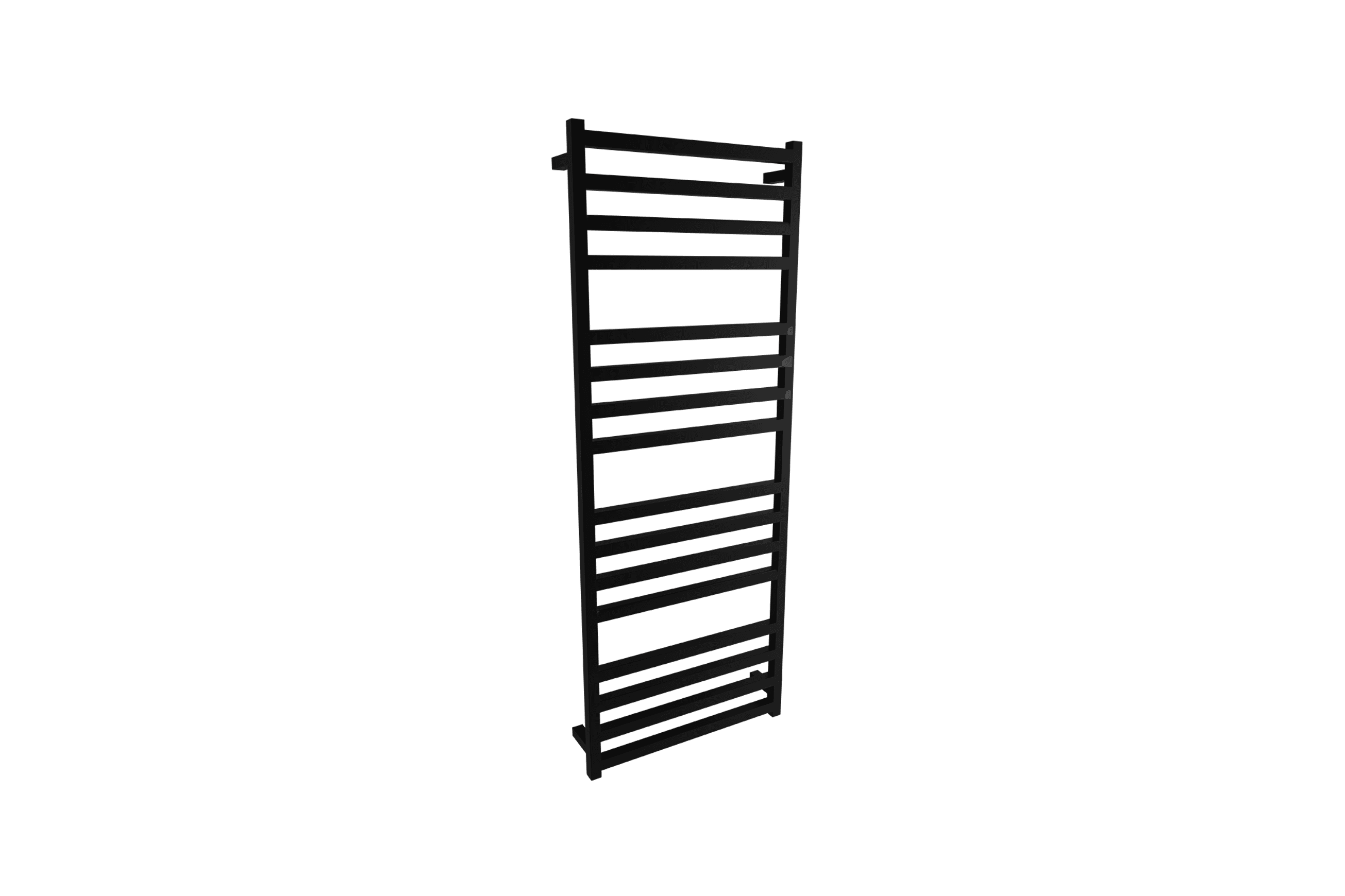 Square Towel Rail 240V 1600 x 600mm Satin Black
