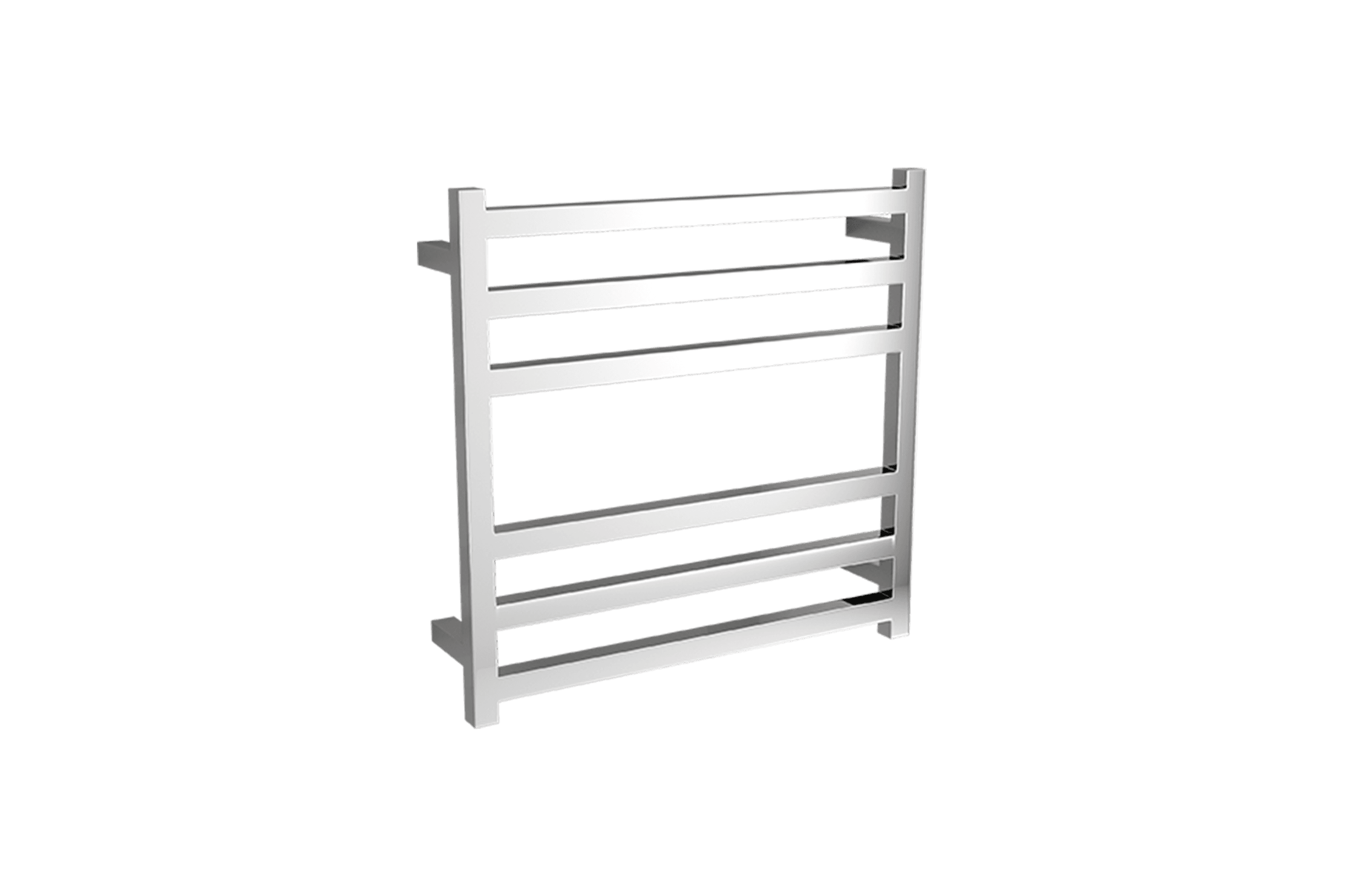 Square Towel Rail 240V 600 x 650mm Chrome