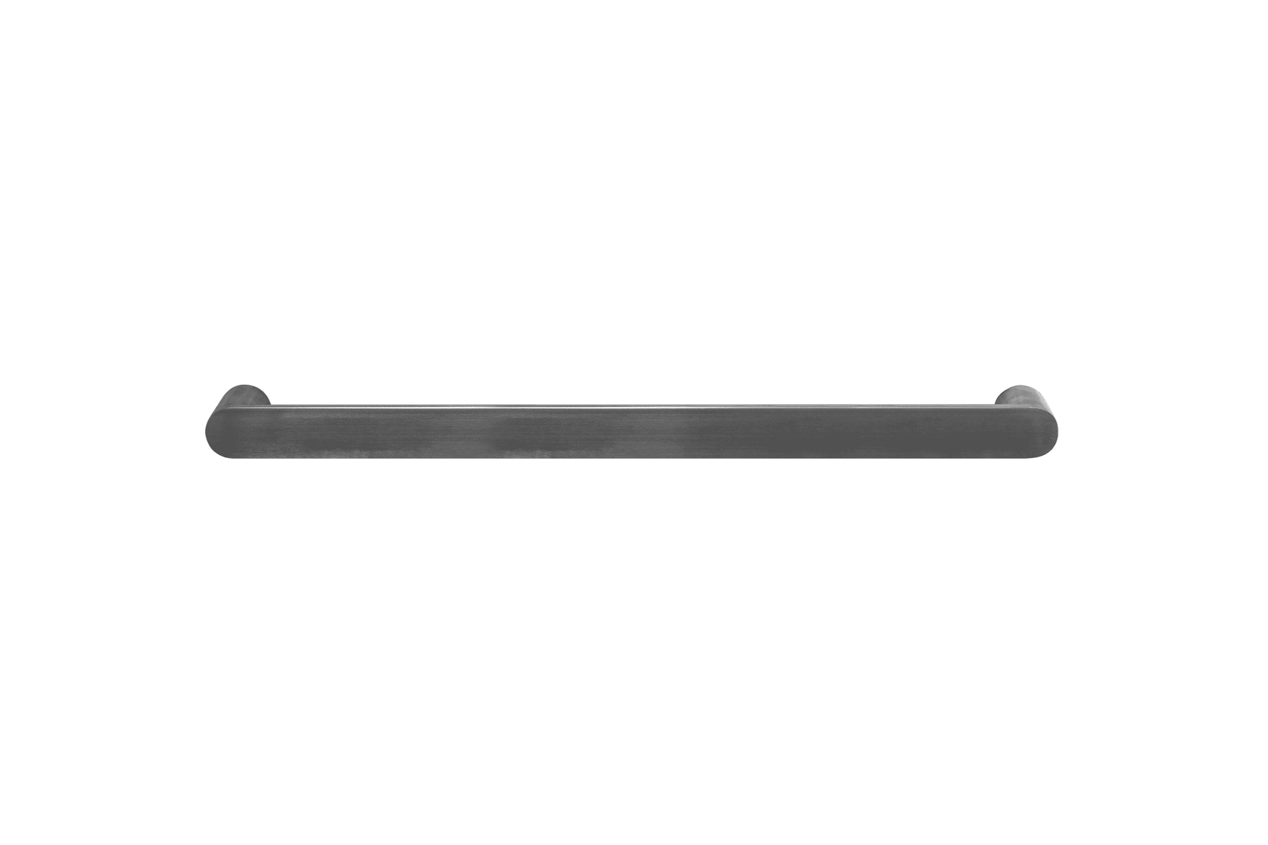 Towel Rail Single Bar Round 12V 850mm Gun Metal