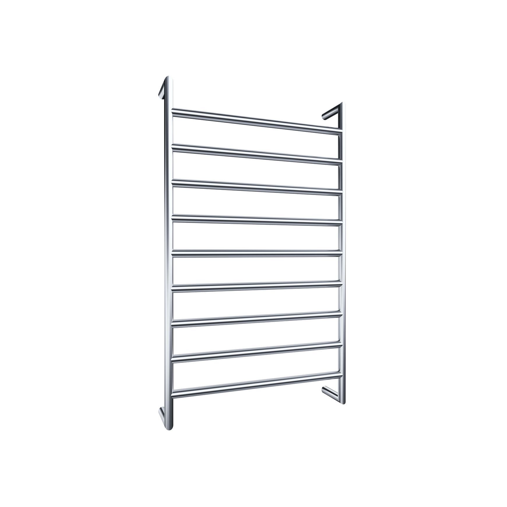 Luna 9-Bar Heated Towel Rail Chrome 600mm