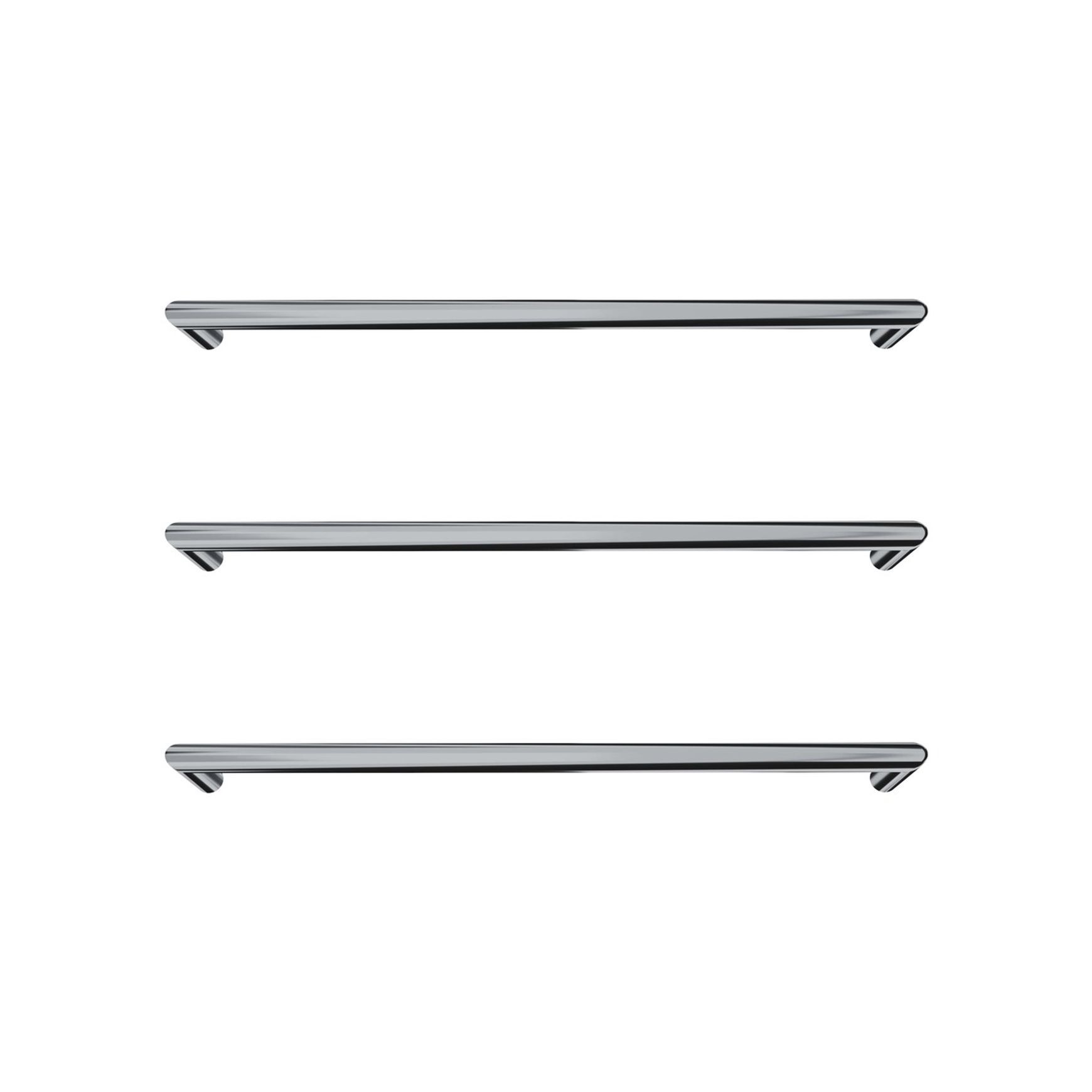 Toro Round Heated Towel Rail - 632mm