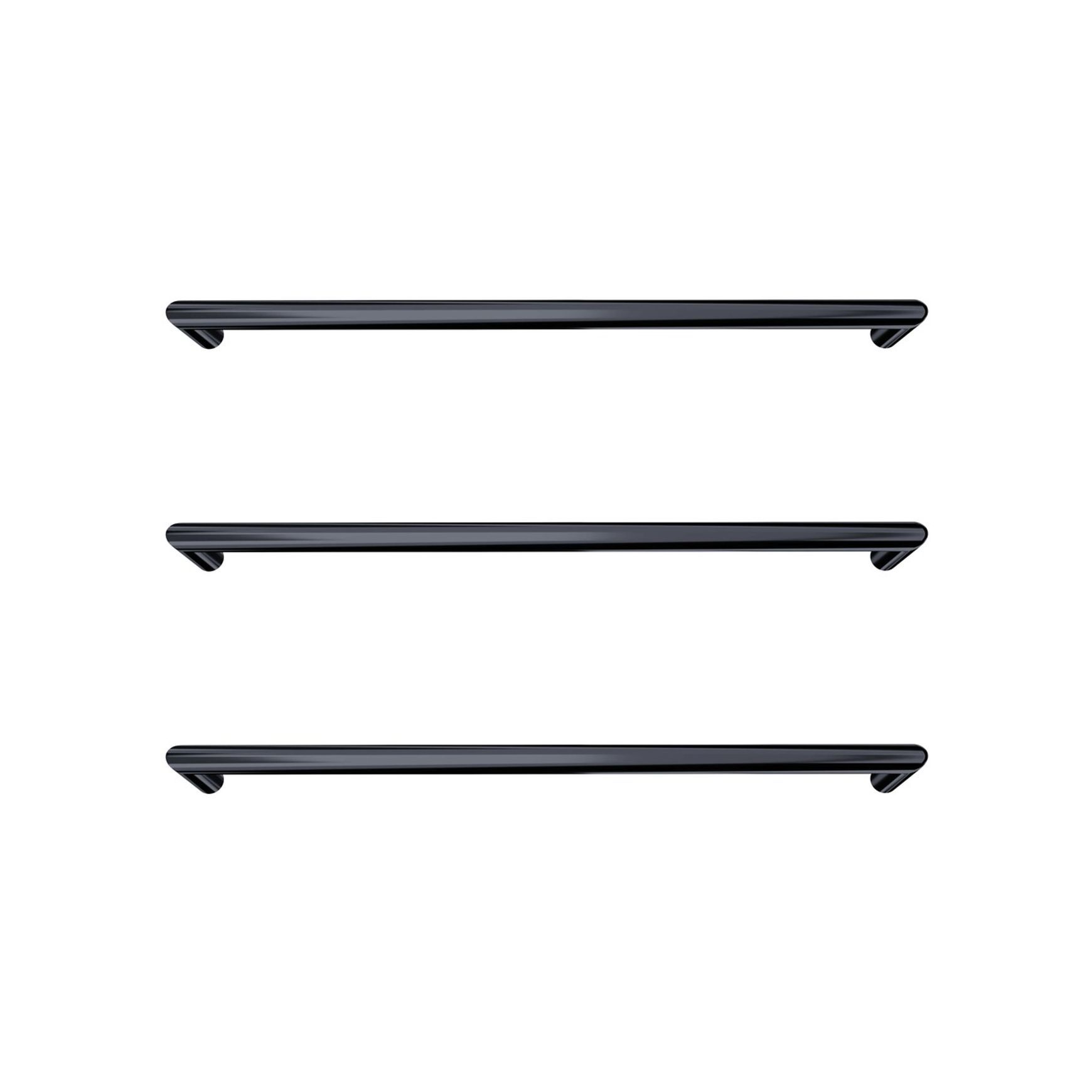 Toro Round Heated Towel Rail - 432mm