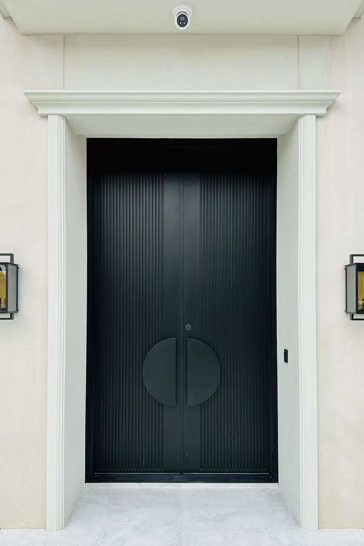 Iron Batten Hinge Entry Doors - Galvanised FWA50