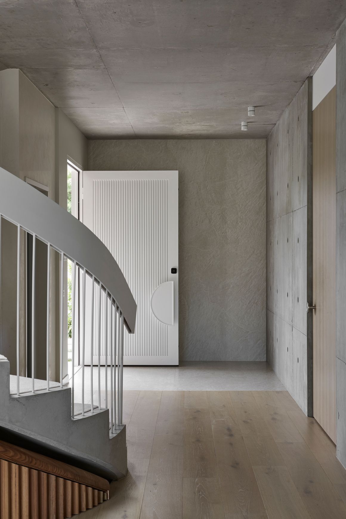 Iron Batten Hinge Entry Doors - Galvanised FWA50