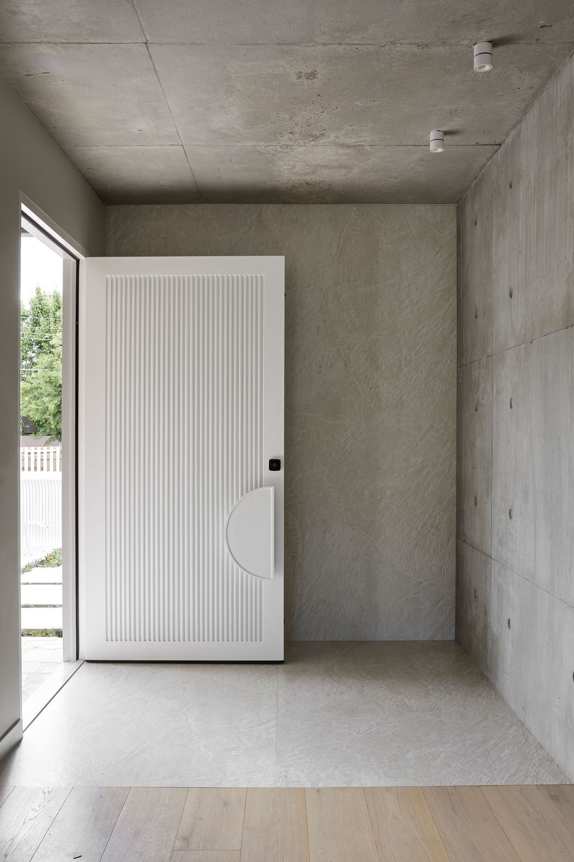 Iron Batten Hinge Entry Doors - Galvanised FWA50