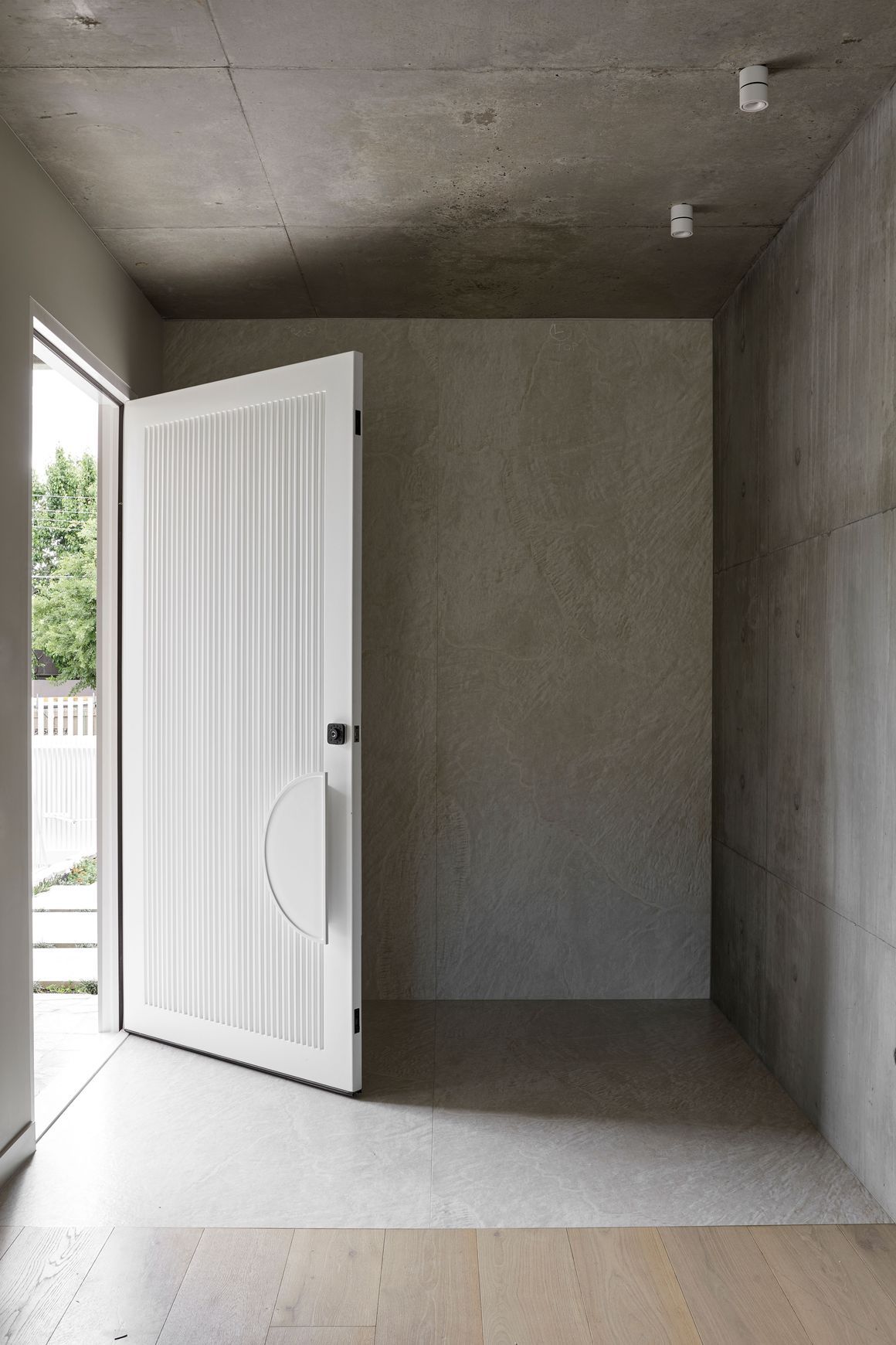 Iron Batten Hinge Entry Doors - Galvanised FWA50