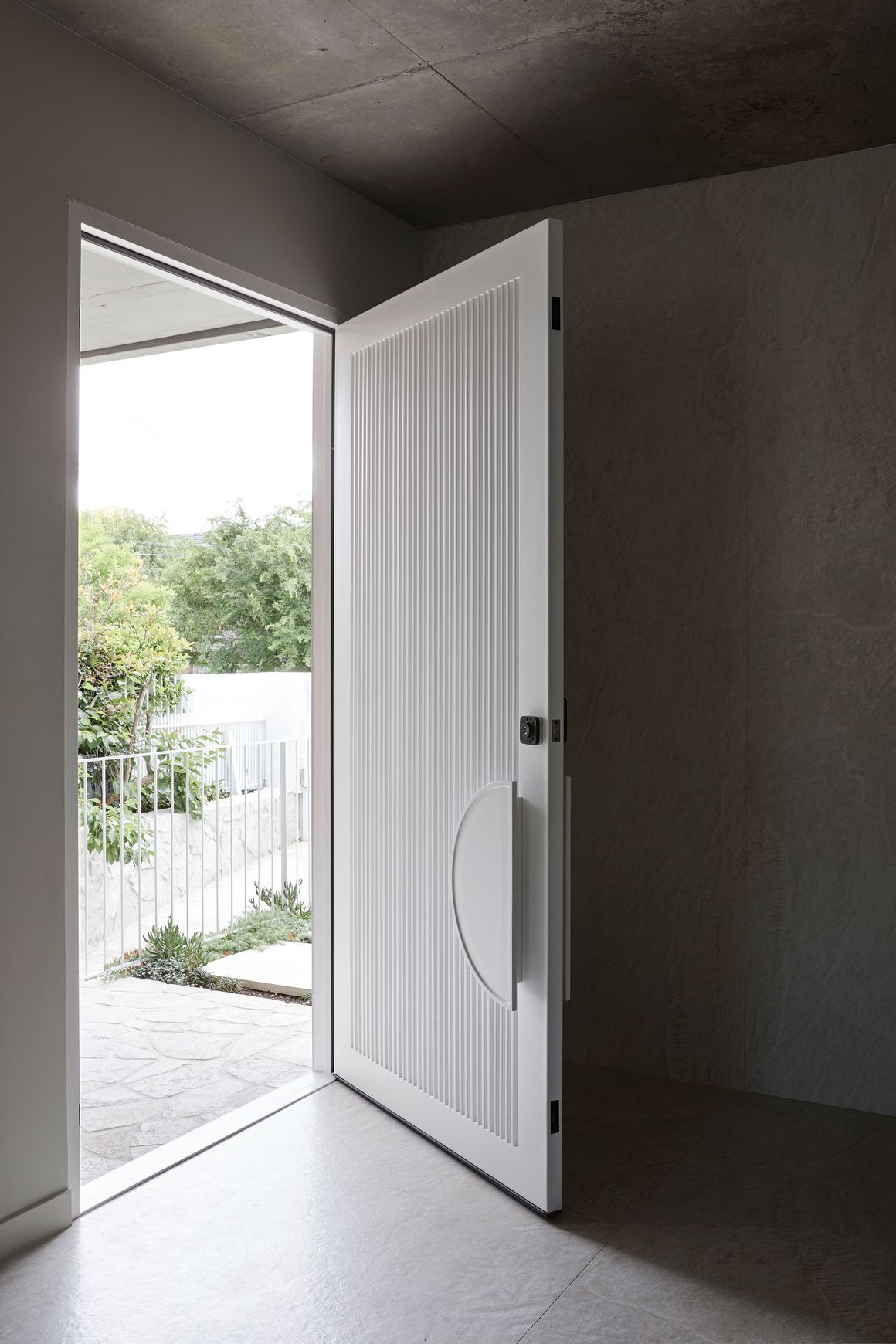 Iron Batten Hinge Entry Doors - Galvanised FWA50