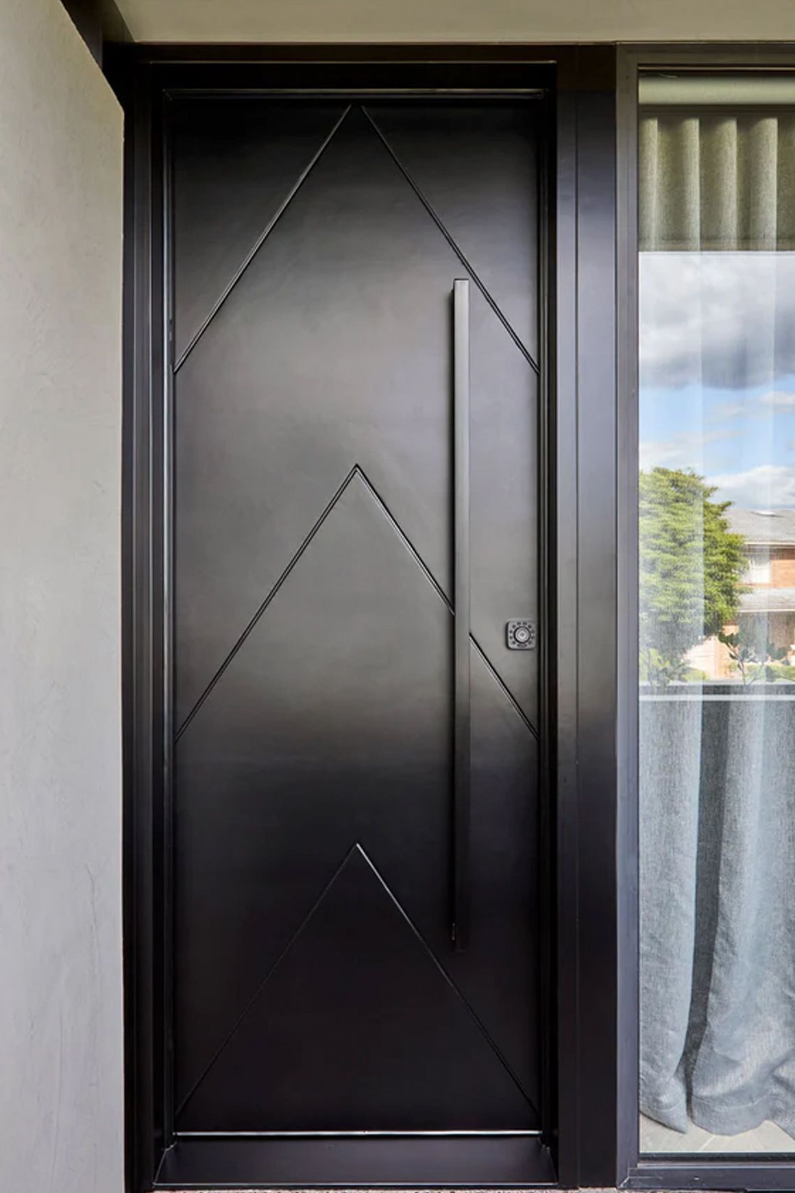 Iron Hinge Entry Doors - Galvanised FWA50