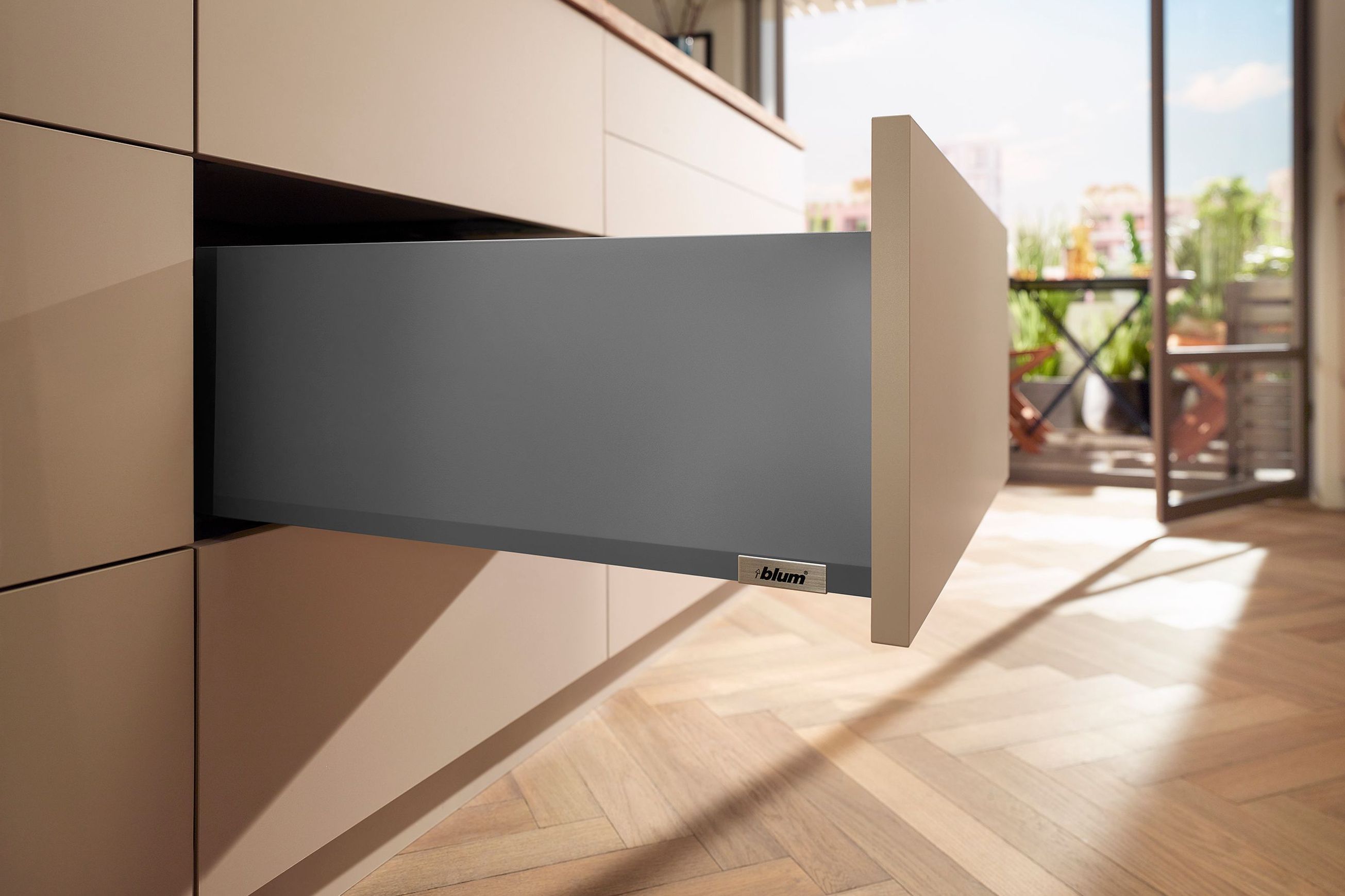 Handle-less Cabinetry