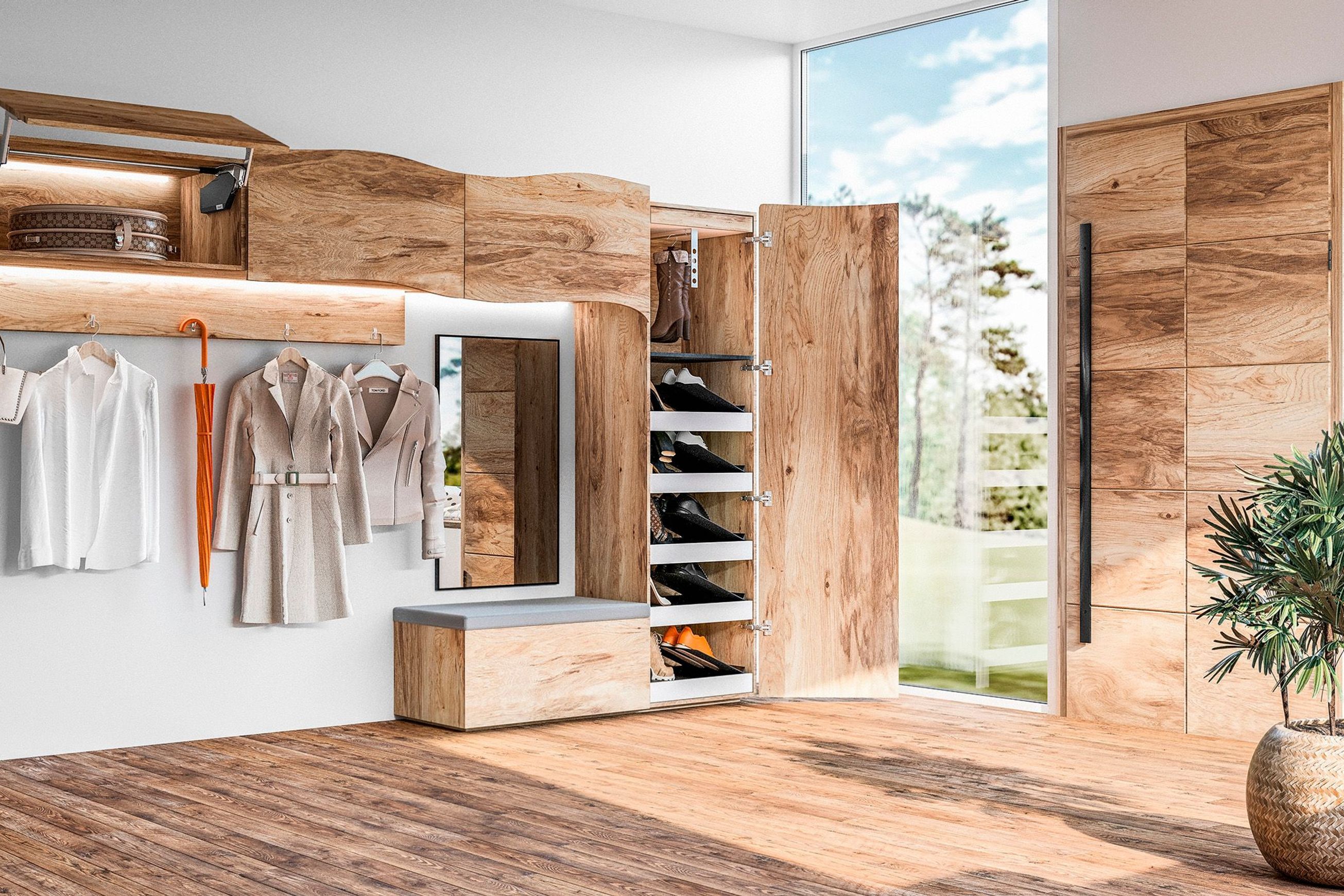 Handle-less Cabinetry