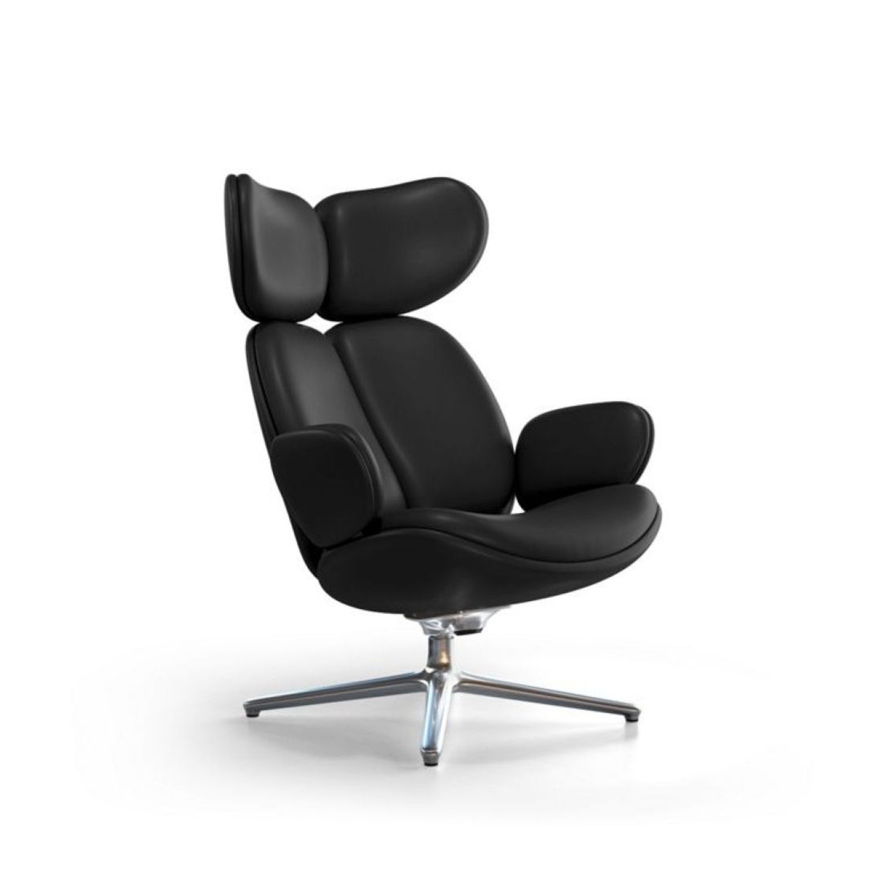 Pulp Leather Armchair