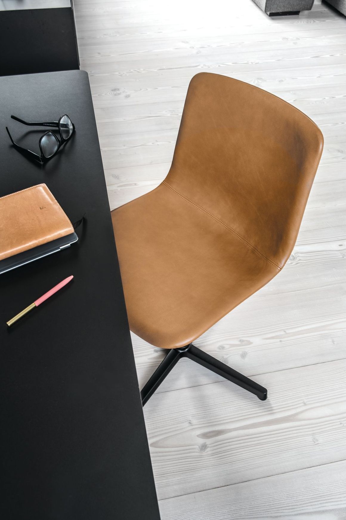 Pato Swivel Chair Upholstered by Fredericia
