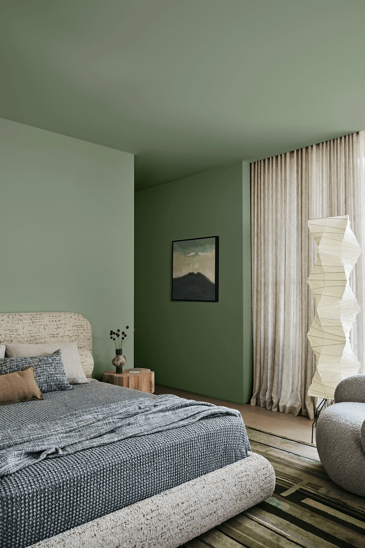 Dulux Te Aroha Paint, Greens