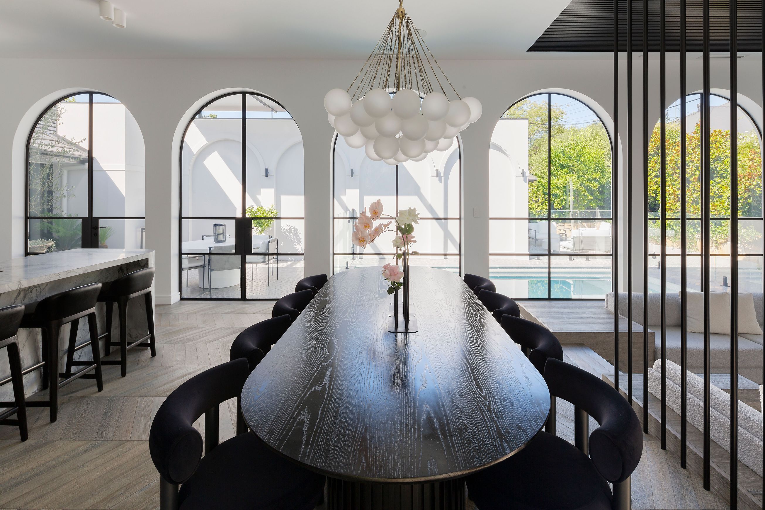 Arched Steel Doors