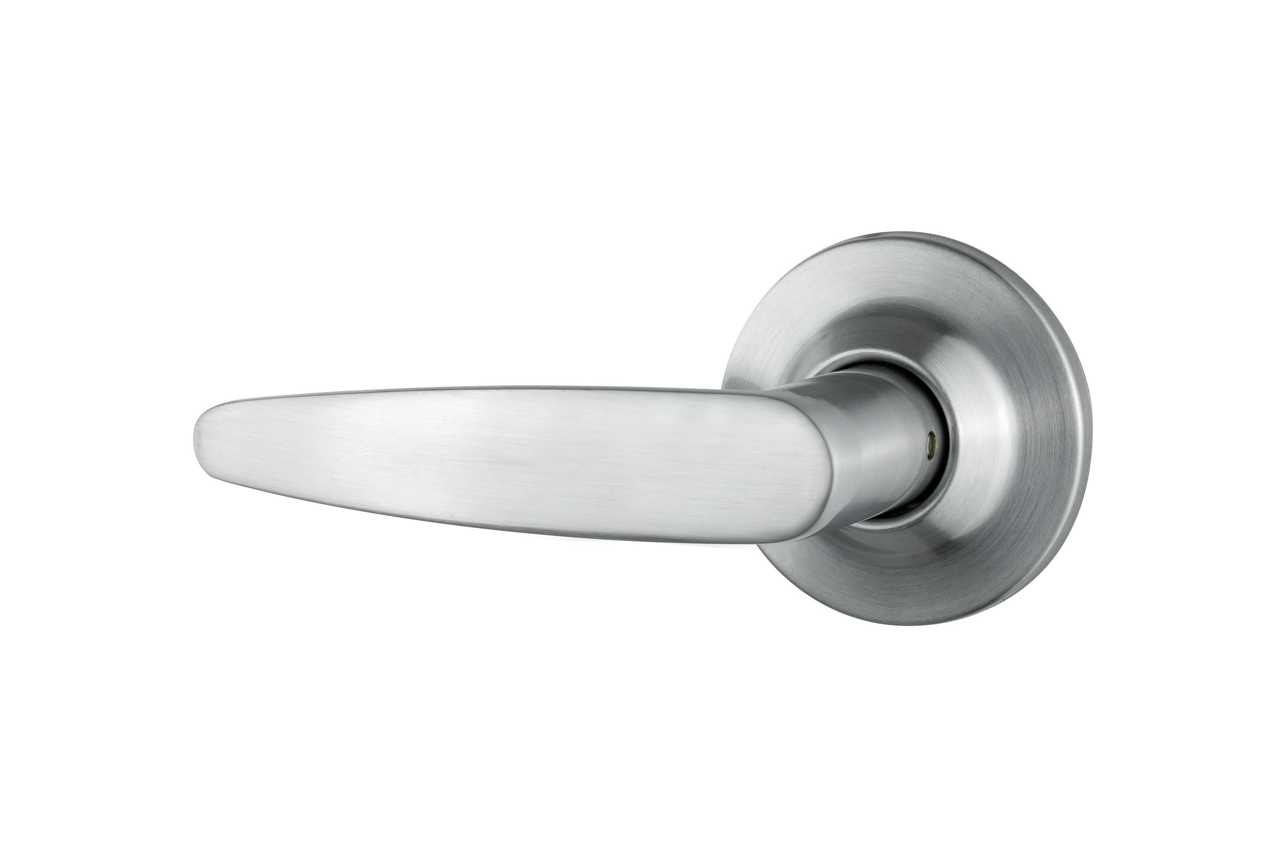Denver Passage Lever Satin Chrome