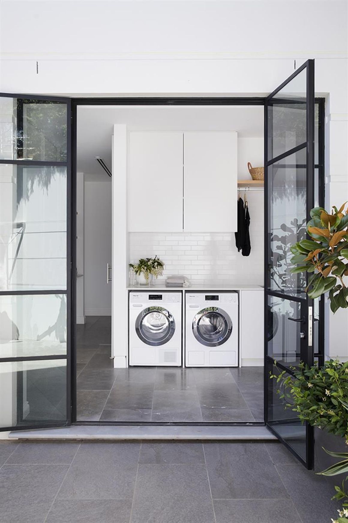 Double Steel Doors