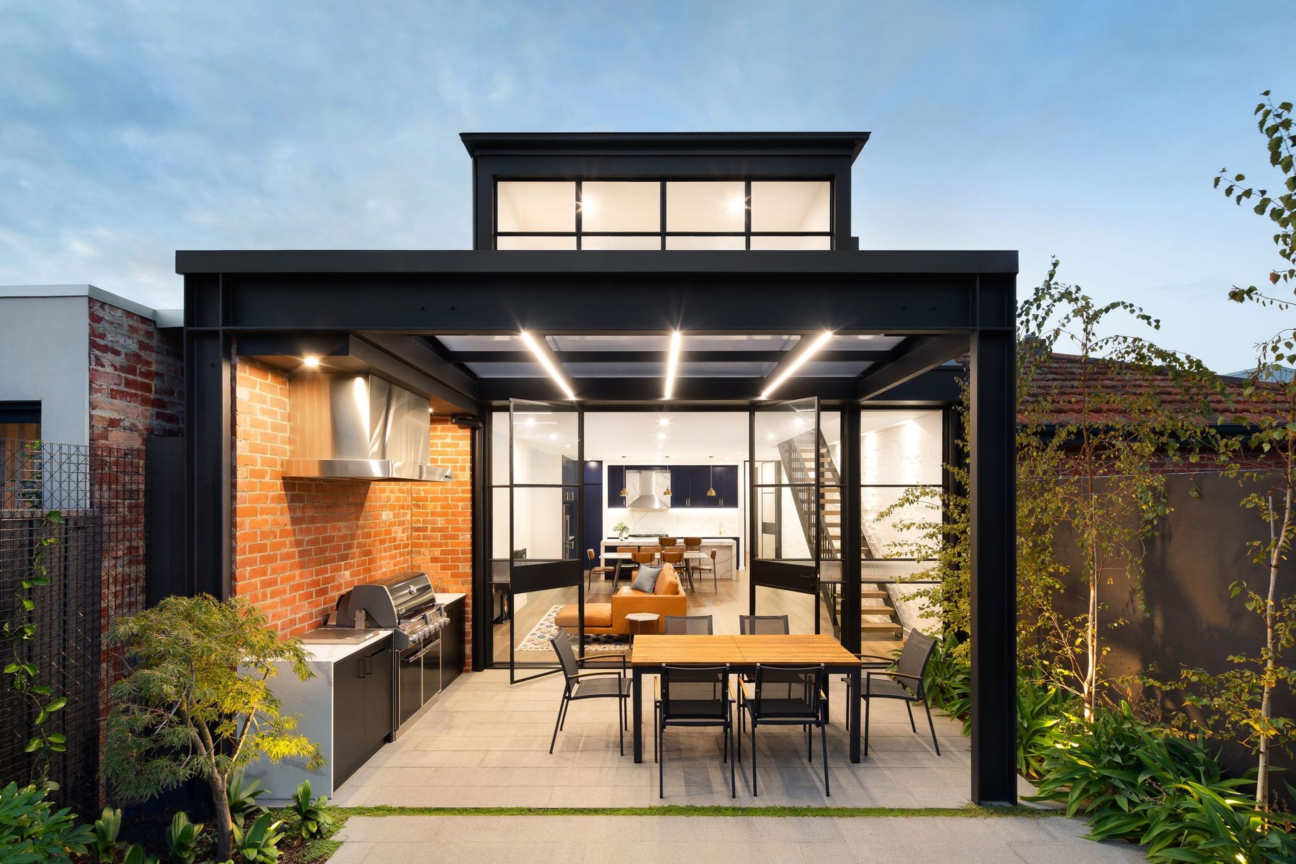 Double Steel Doors