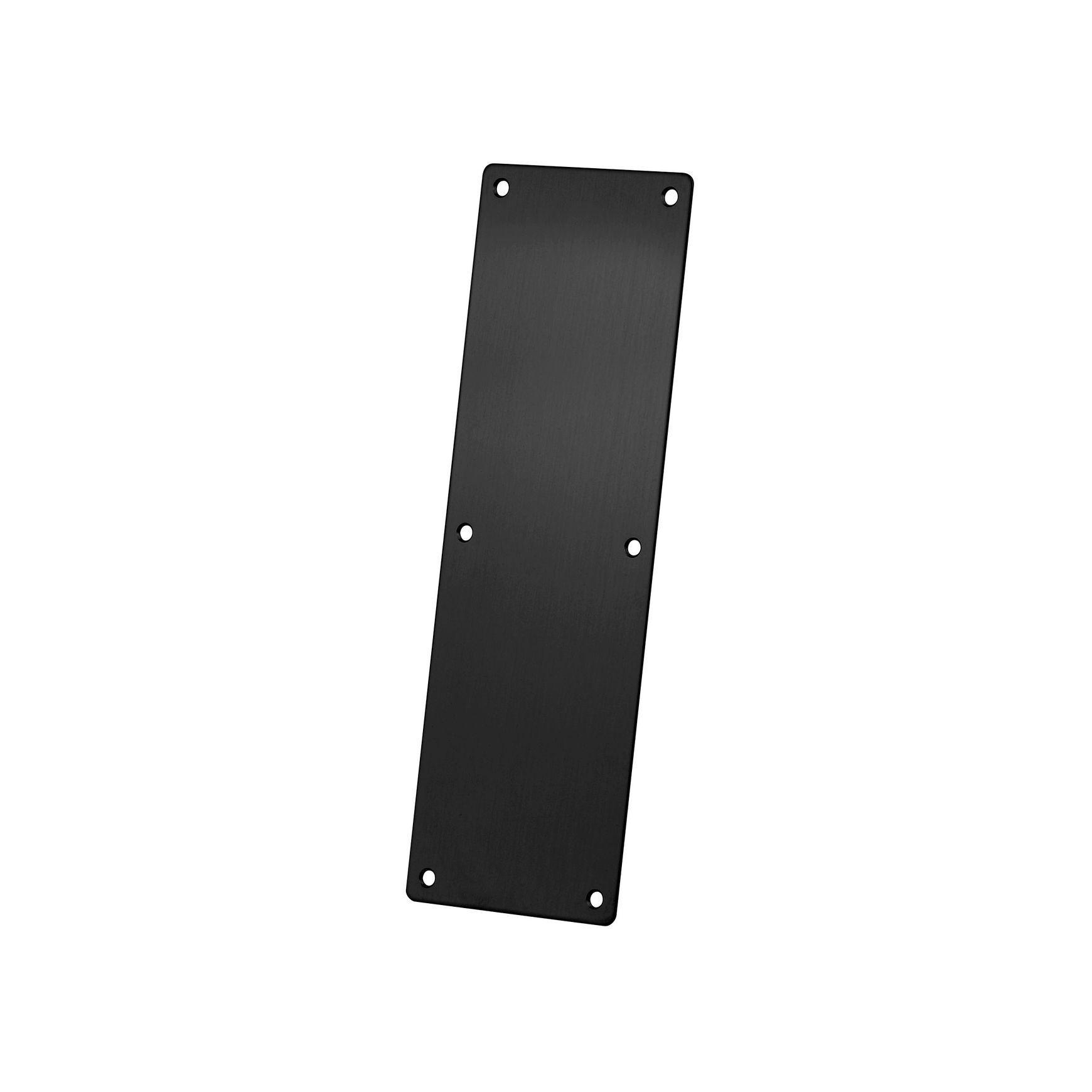 Plain Push Plate Black