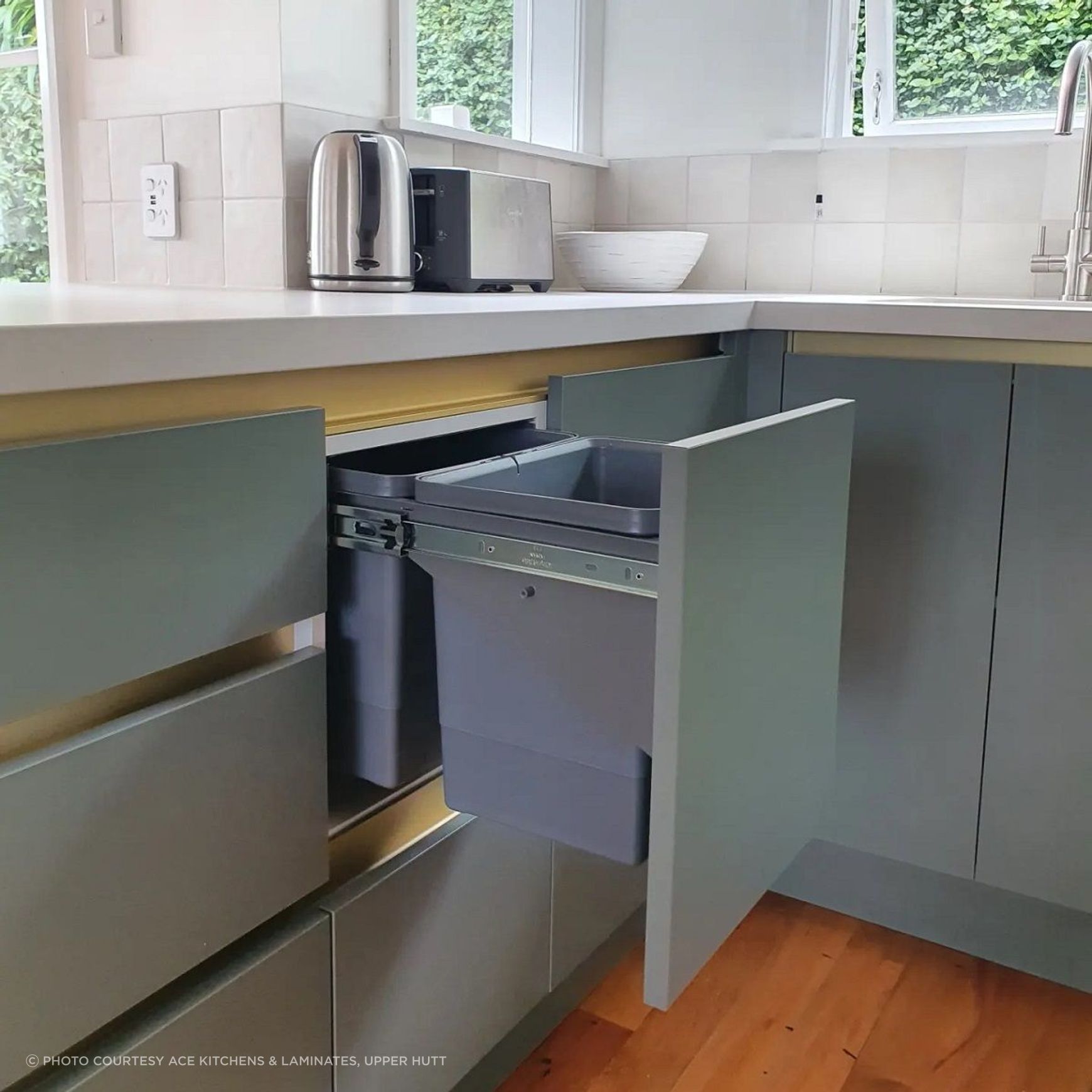 Tanova Simplex Pull Out Kitchen Bins
