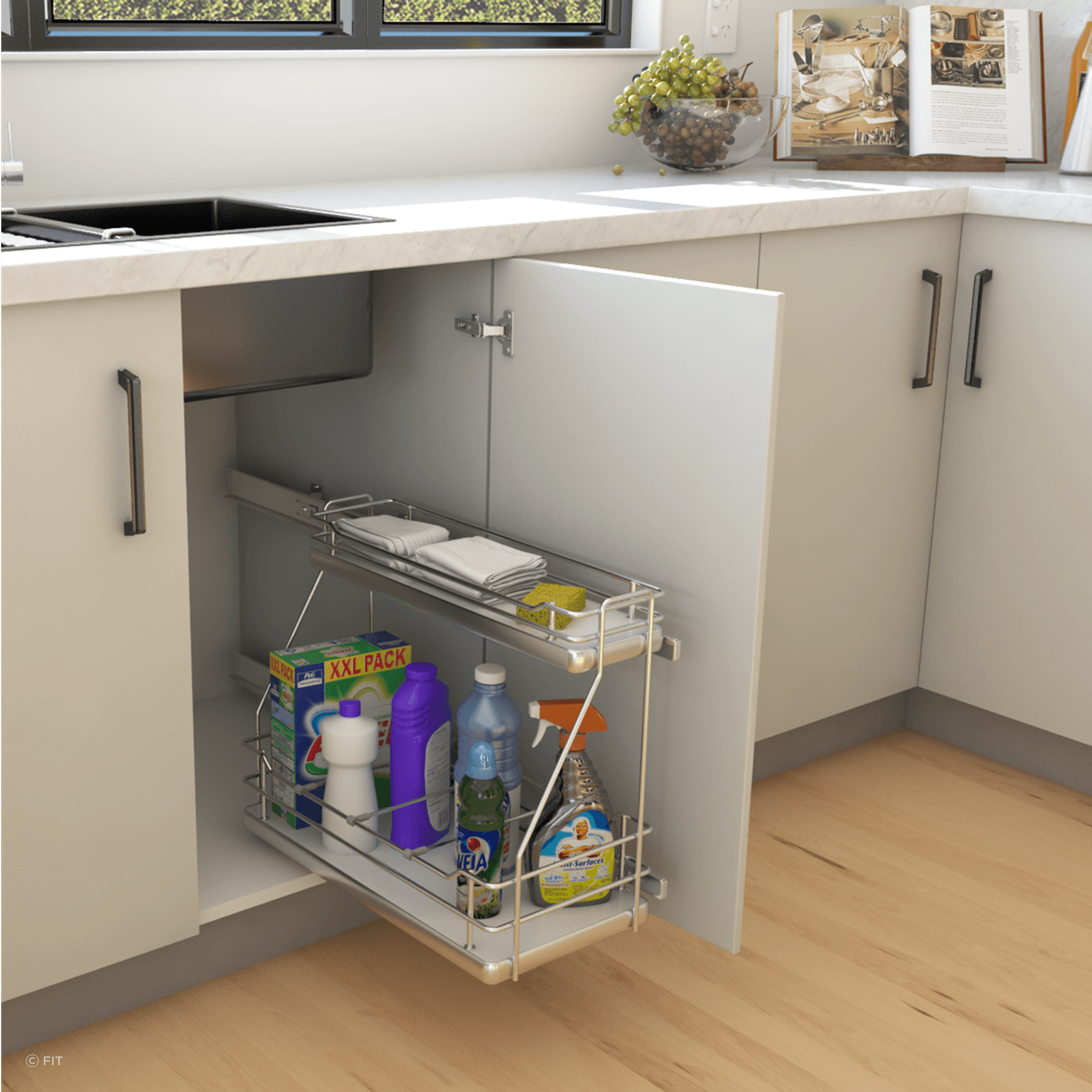 FIT Giamo Cleaning Supplies Storage