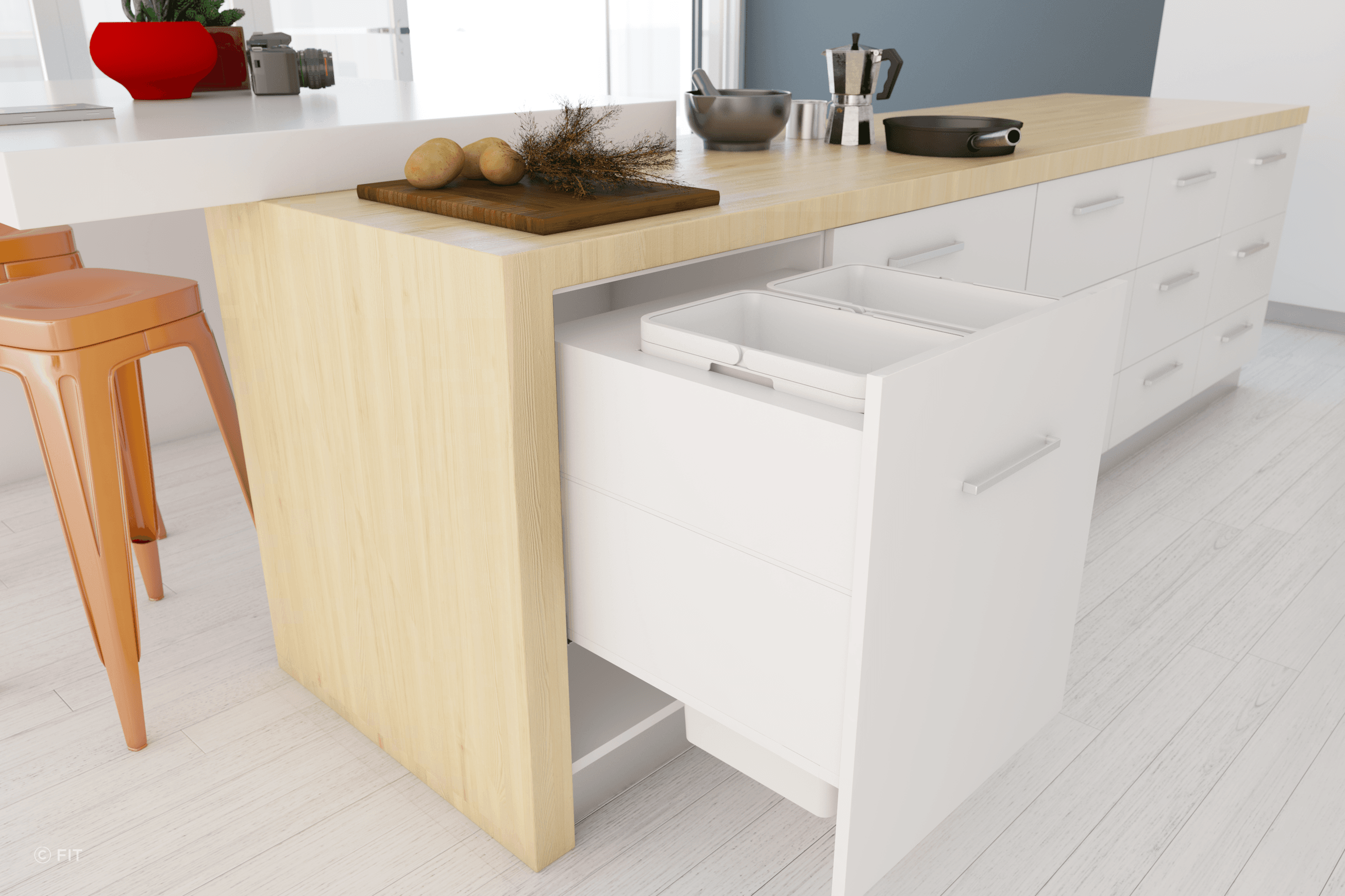 Tanova Kitchen Bins To Suit Legrabox Drawers