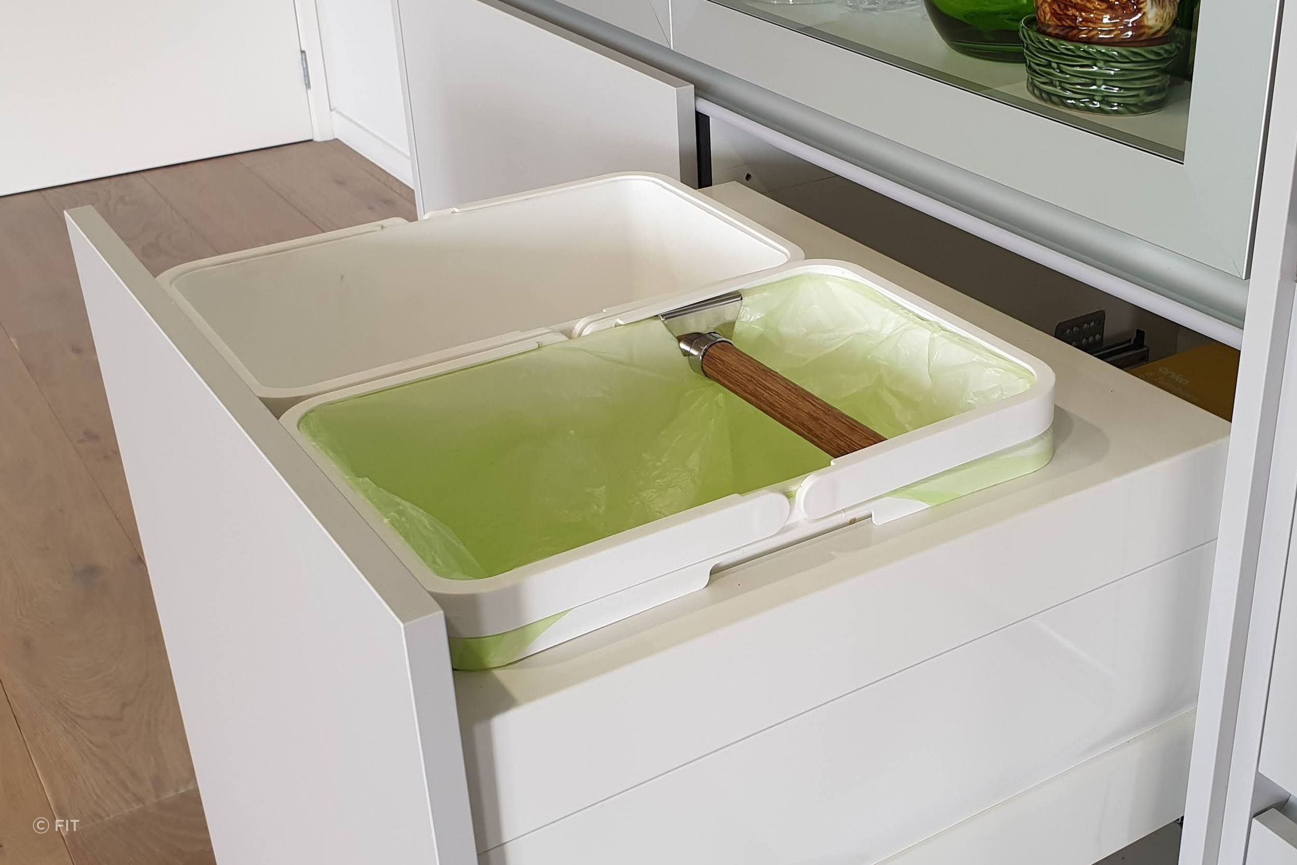 Tanova Designer Series 2 Pull Out Kitchen Bins