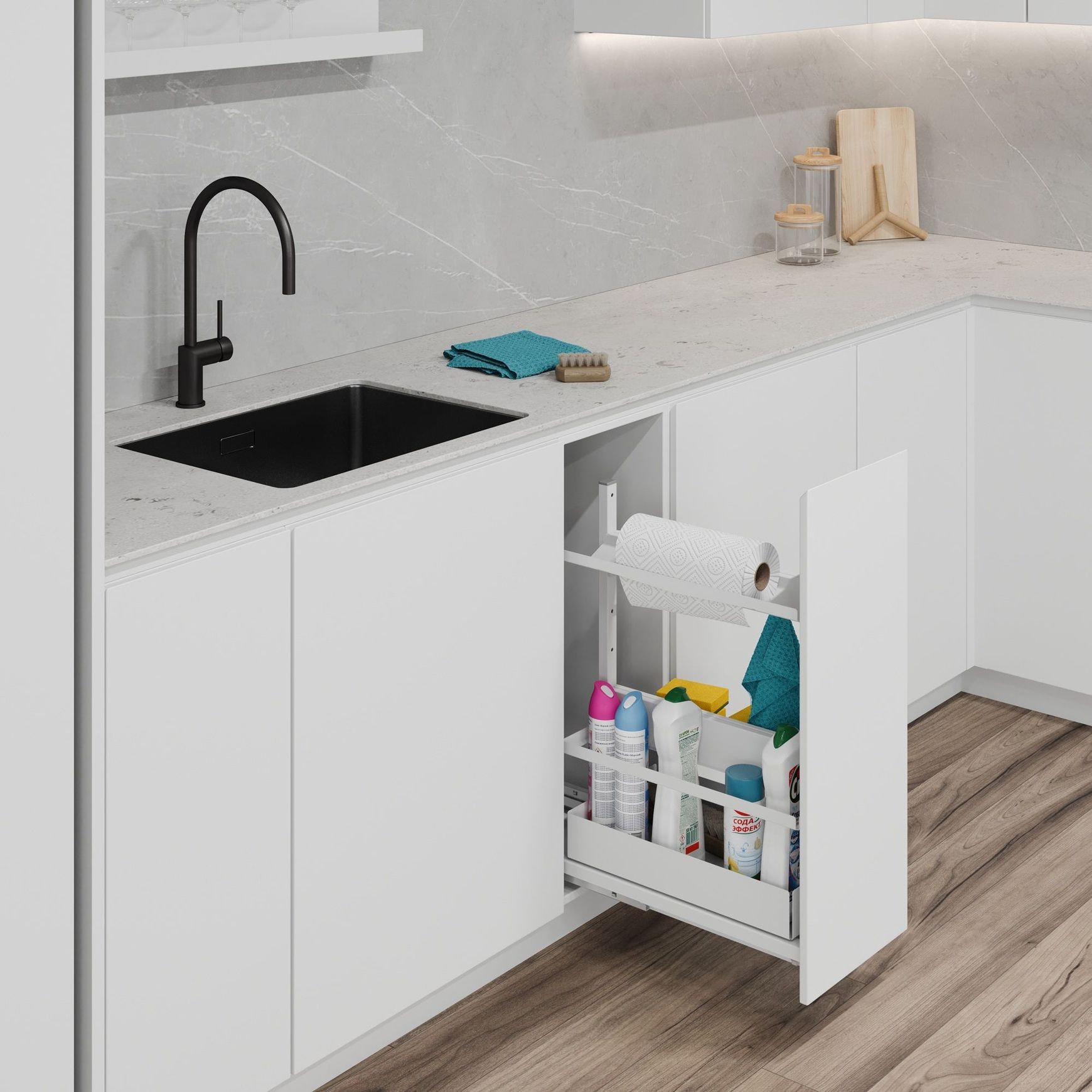 Essentio® by Vauth-Sagel: VS SUB® Larder Flex Pull Out