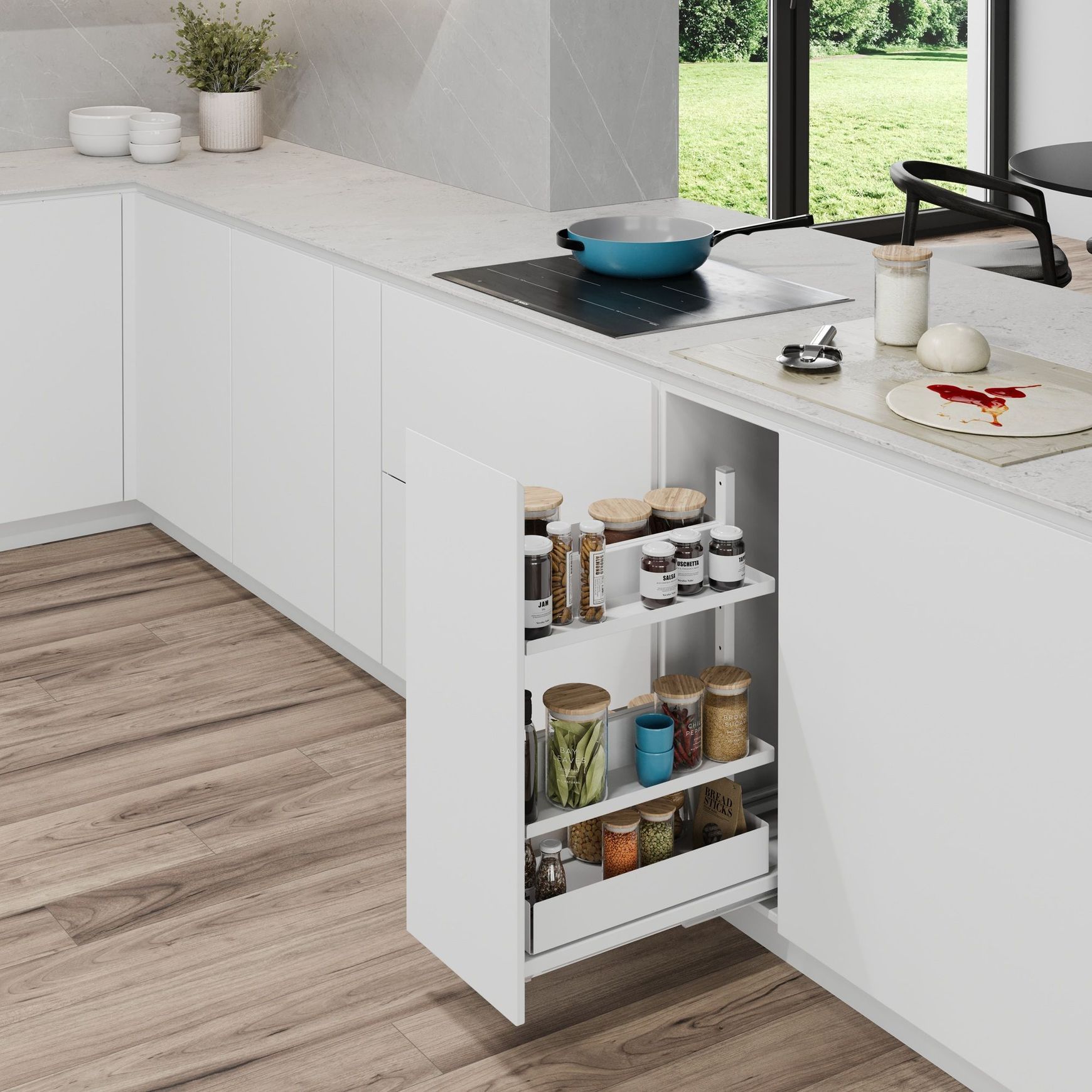 Essentio® by Vauth-Sagel: VS SUB® Larder Flex Pull Out