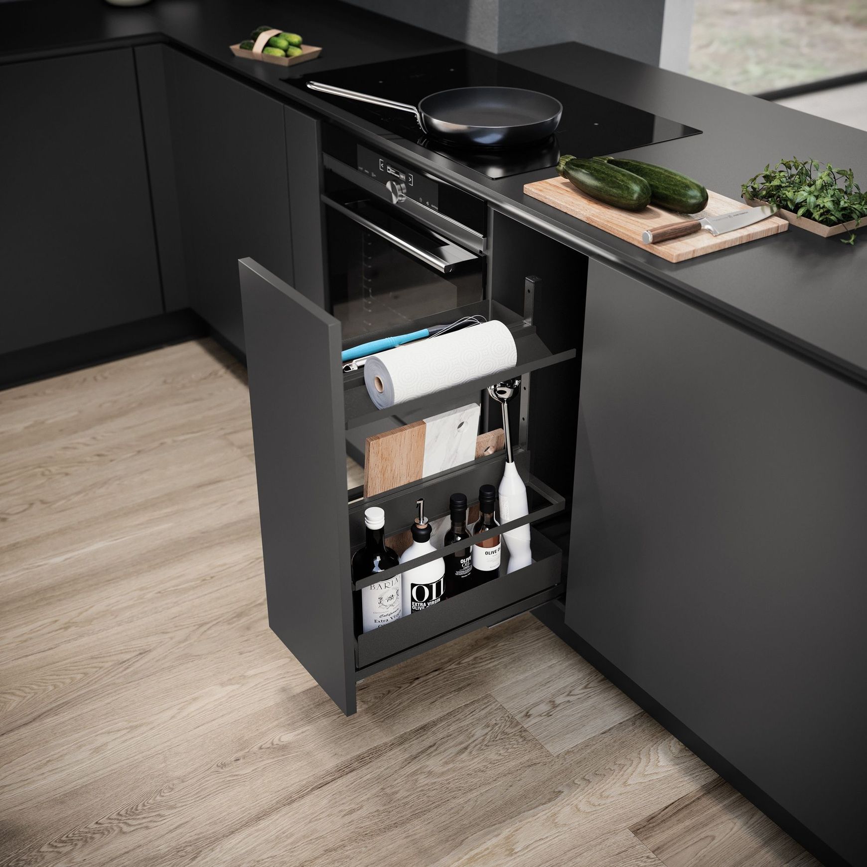Essentio® by Vauth-Sagel: VS SUB® Larder Flex Pull Out