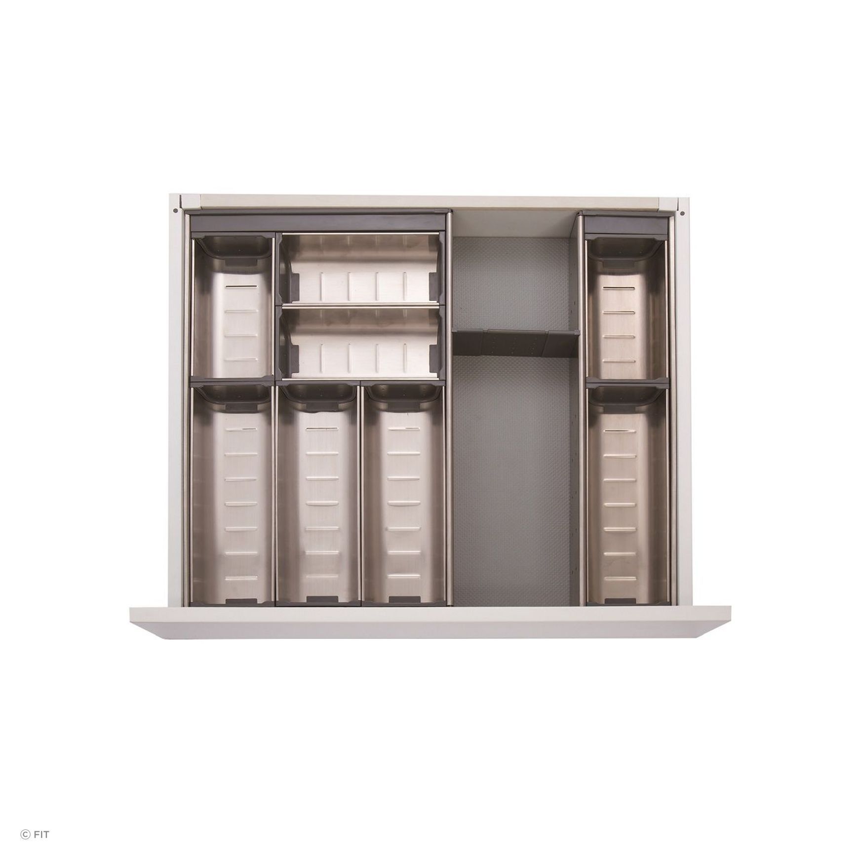 Inoxa Stainless Steel Drawer Organising System