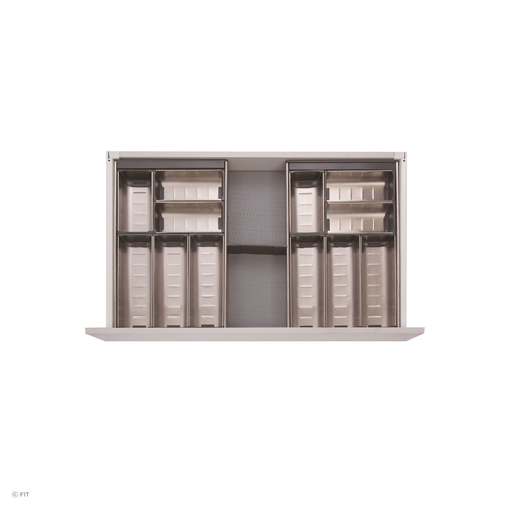Inoxa Stainless Steel Drawer Organising System