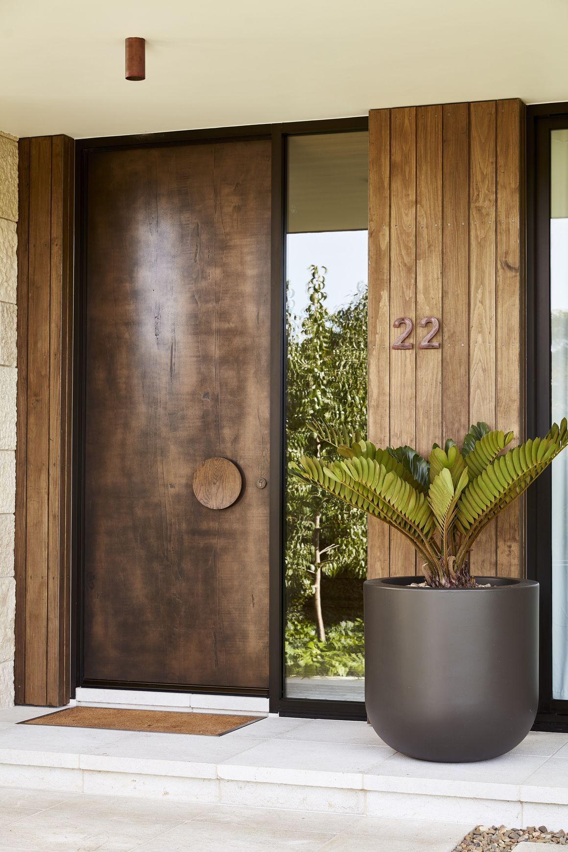 Luna - Timber Door Handle - TDH007