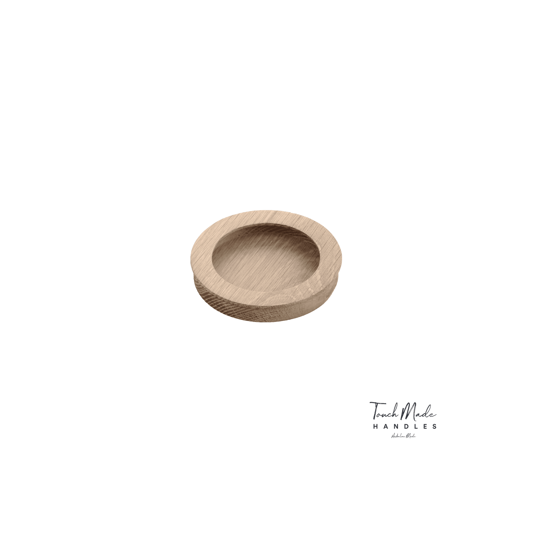 Cascade Recessed Round Timber Handles