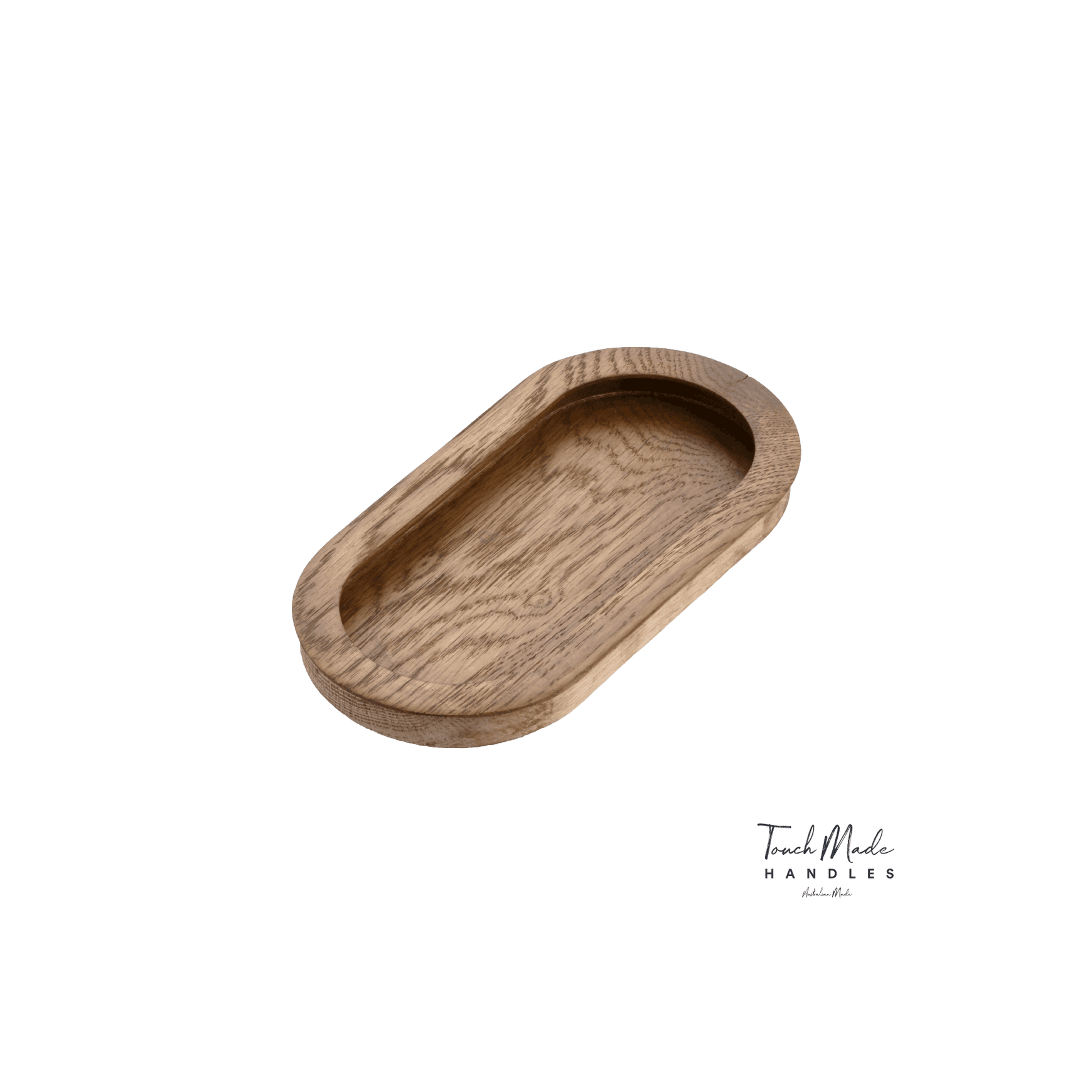 Cascade Recessed Oval Large Timber Handles