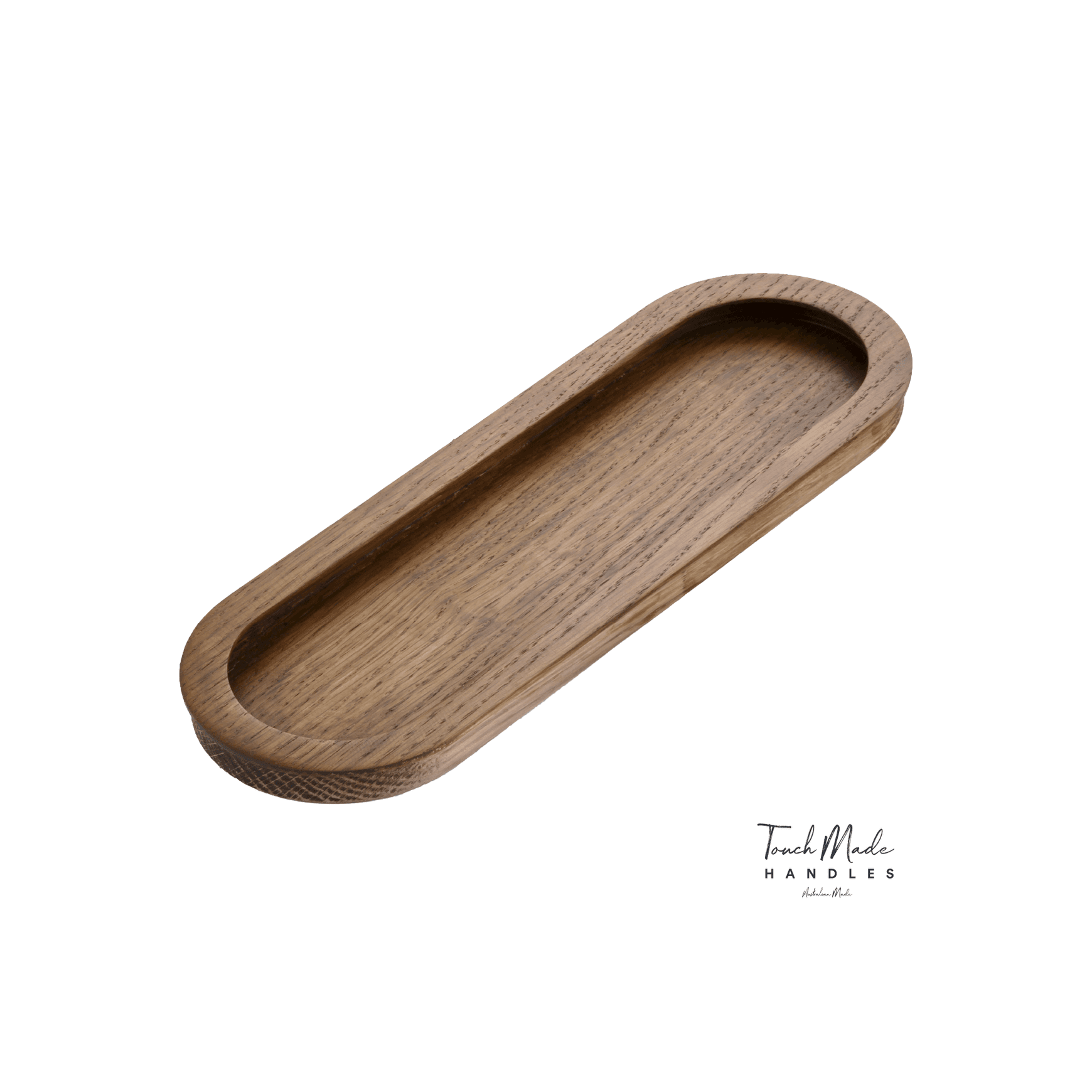 Cascade Recessed Oval Large Timber Handles