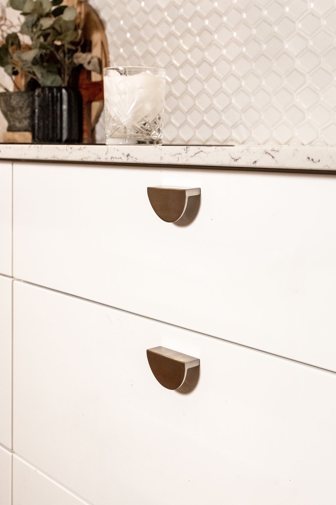 Krome Half Moon Handles