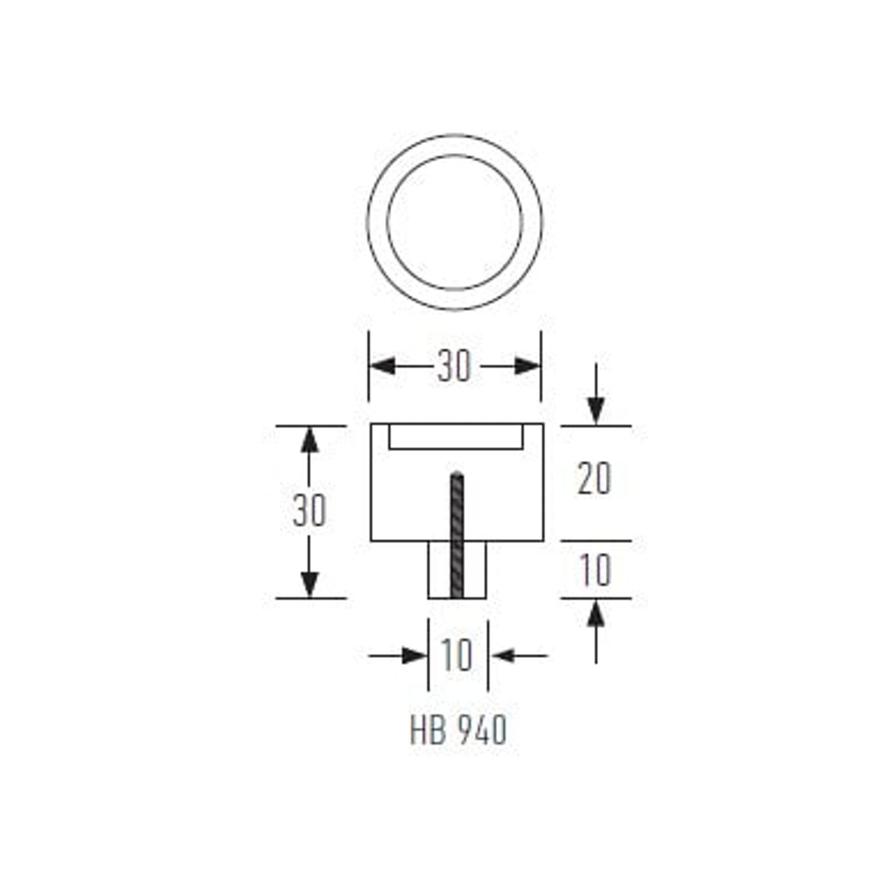 HB900 Series Solid Brass Cabinet Knobs