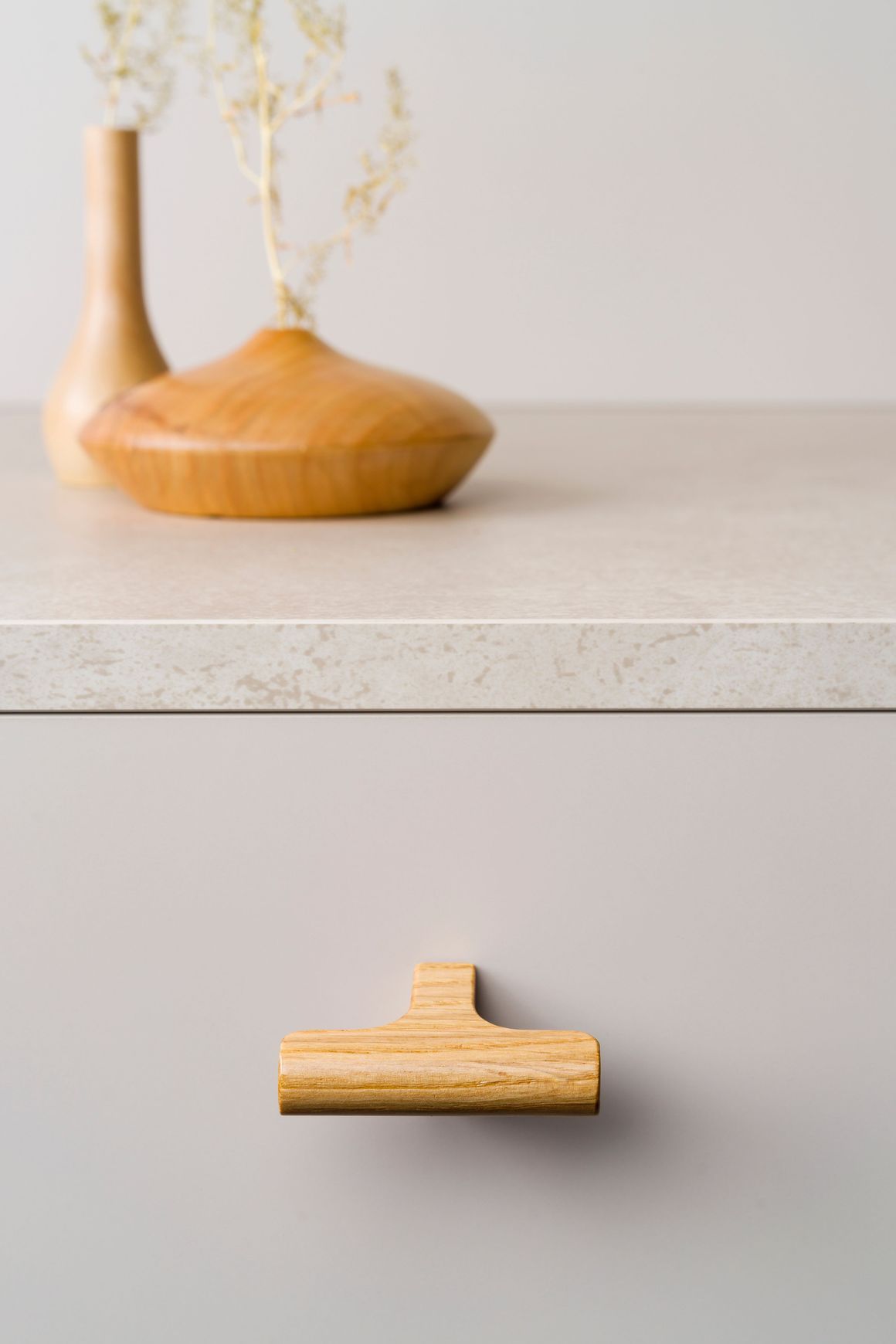 HINOKI WOOD Cabinet Handle