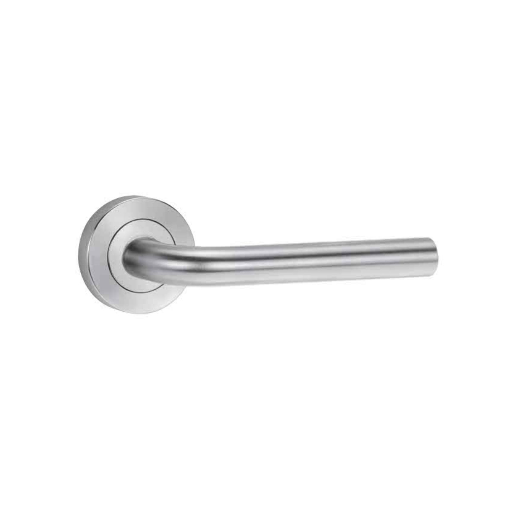 Lockwood 1220 Series Brass Round Rose Door Handles