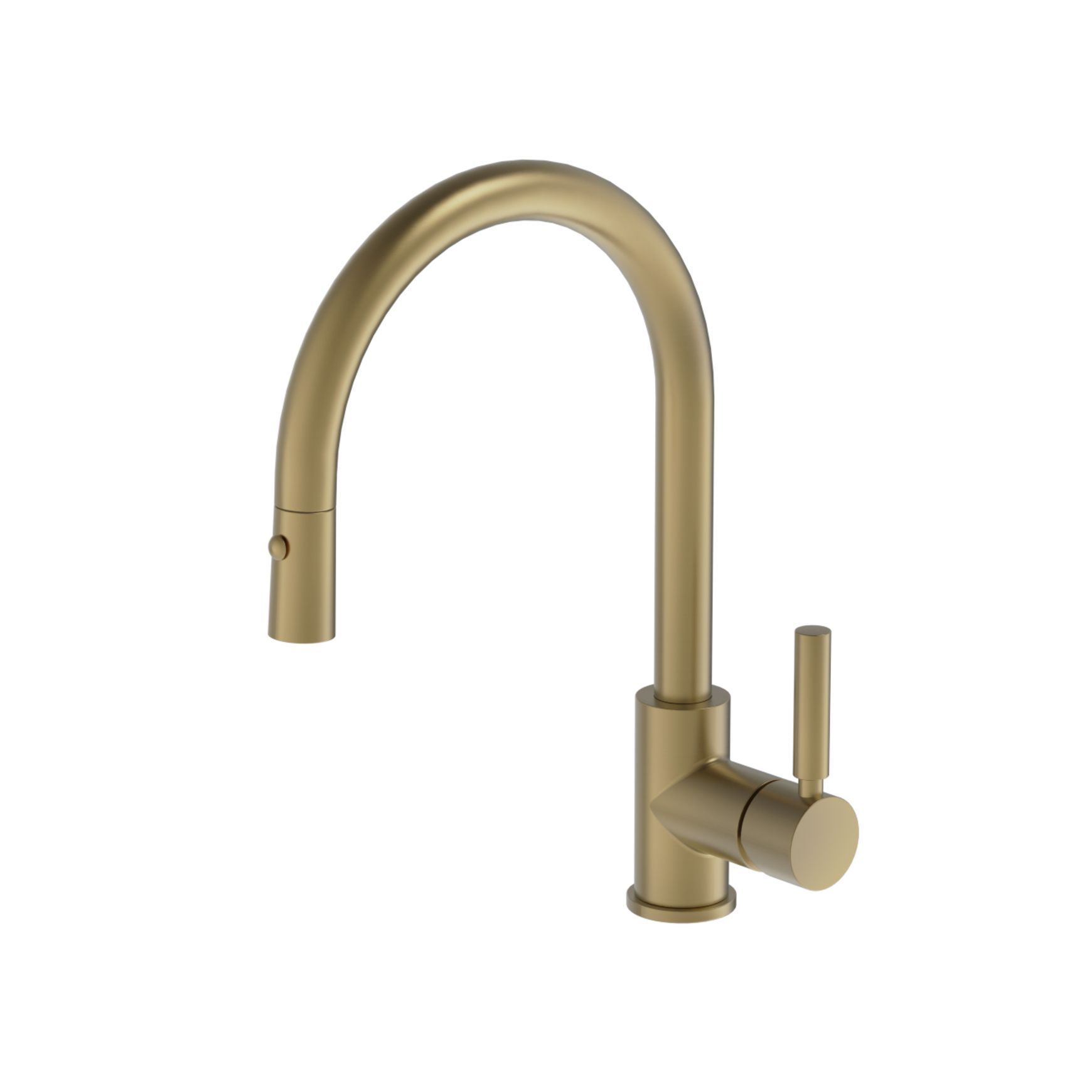 Buddy Pro Kitchen Mixer Round Spout With Pull Out Spray
