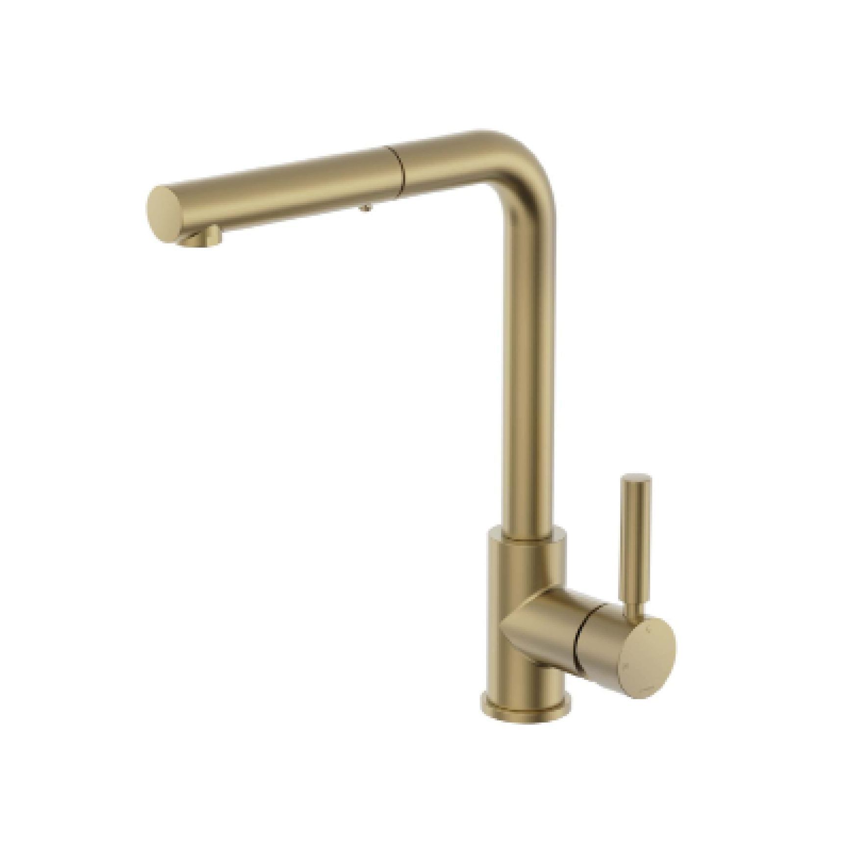 Buddy Pro Kitchen Mixer Straight Spout Pull Out Spray