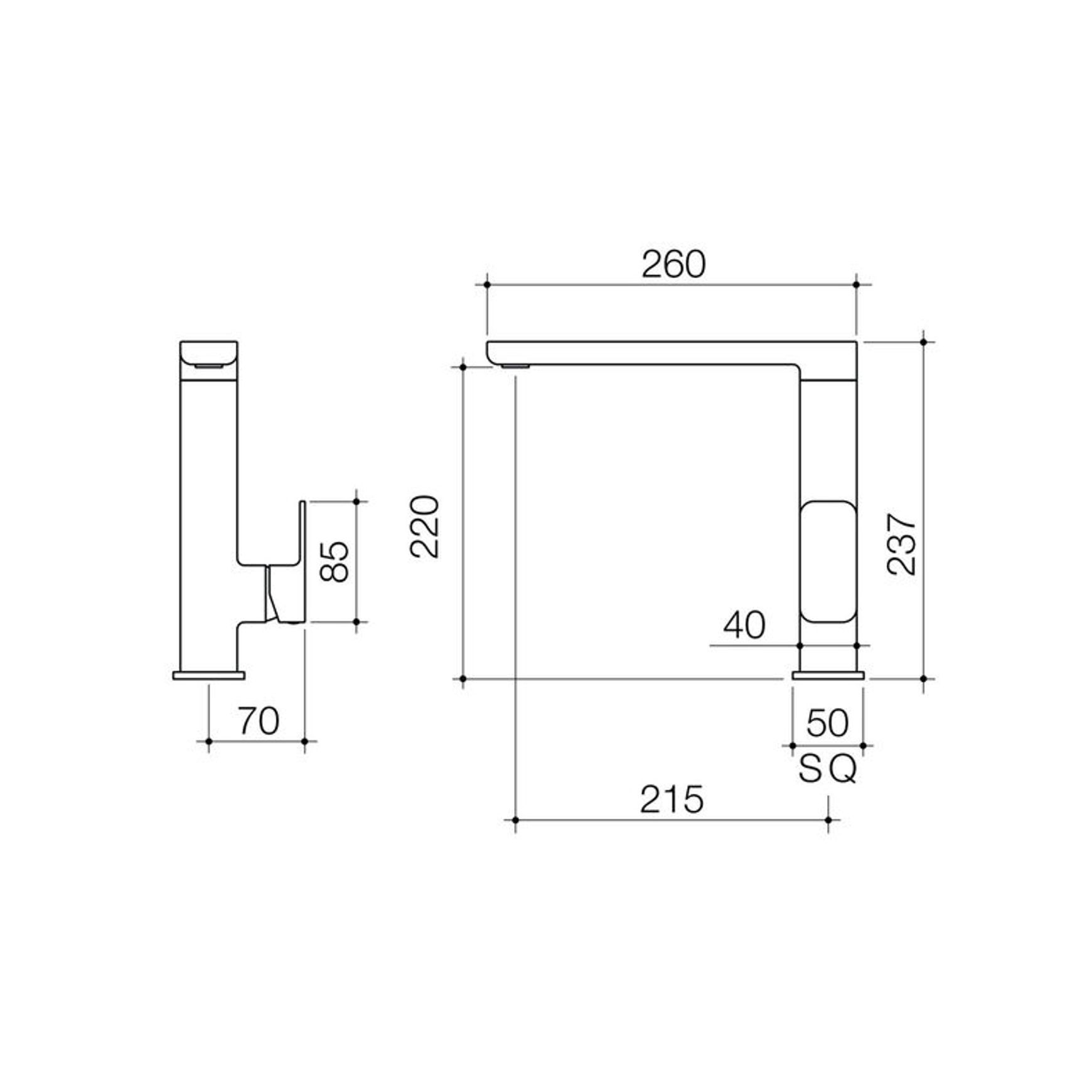 Waipori MK2 Sink Mixer 4 Star - Lead Free