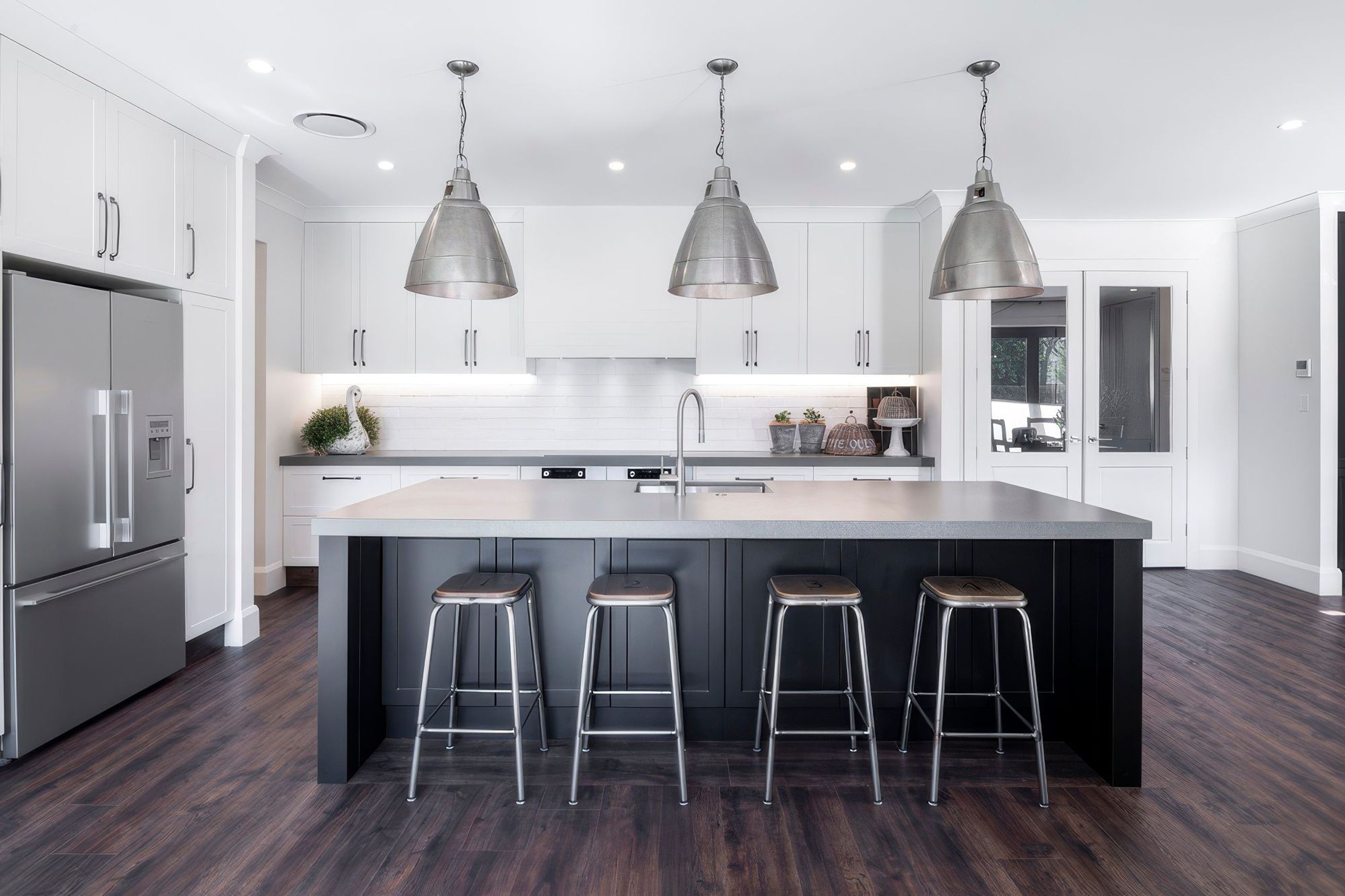 Black l Durostyle Kitchen Cabinet Doors